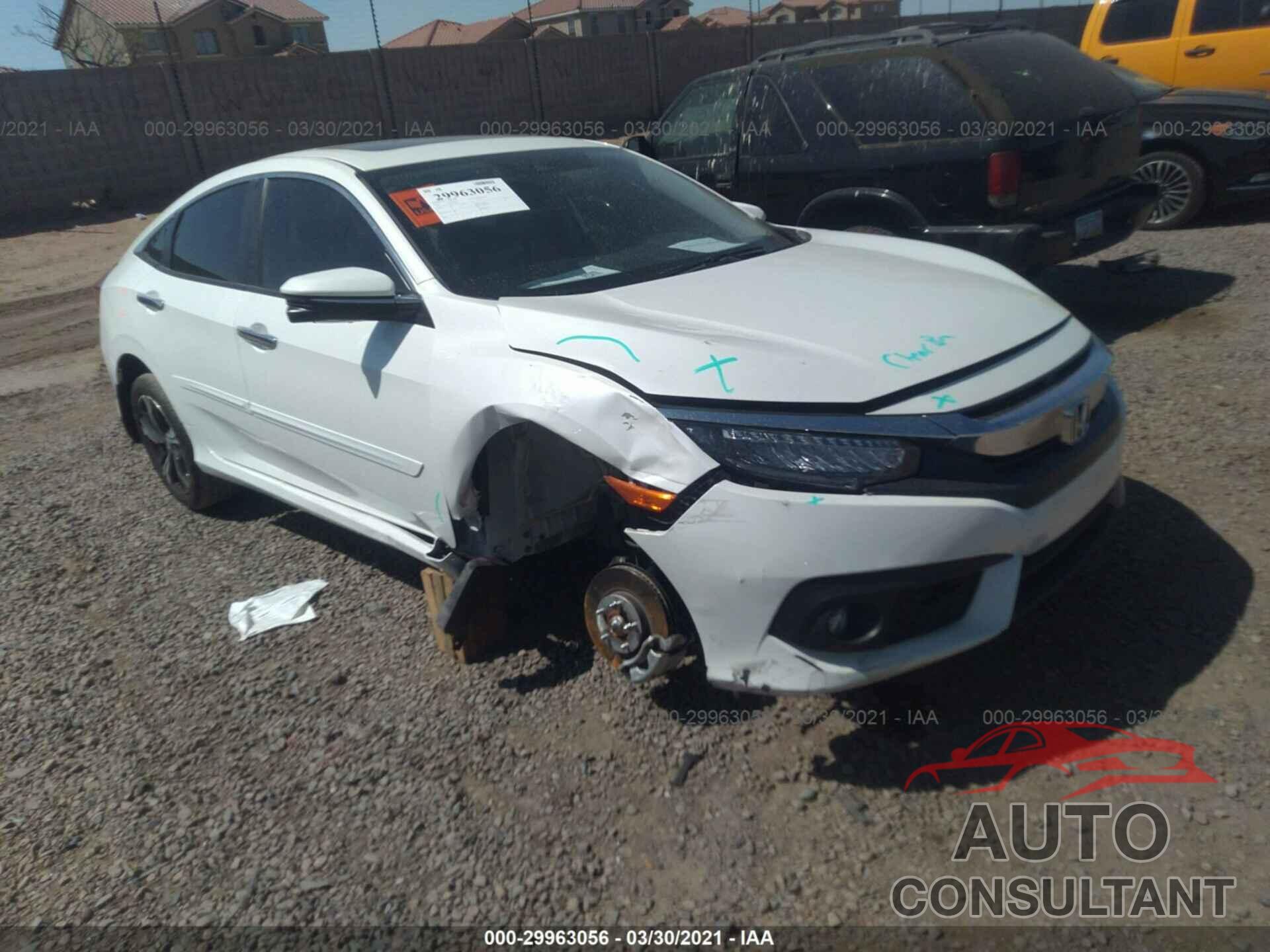 HONDA CIVIC SEDAN 2016 - 19XFC1F92GE042636