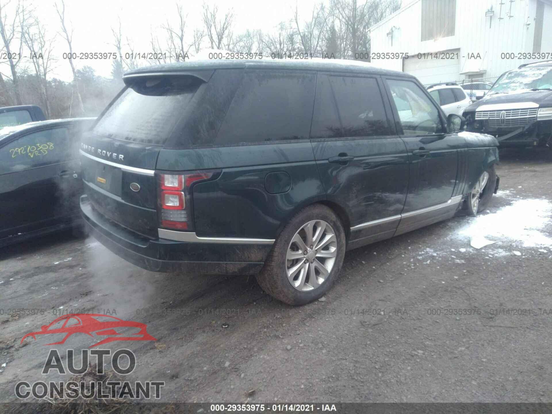LAND ROVER RANGE ROVER 2017 - SALGS2FV0HA347432