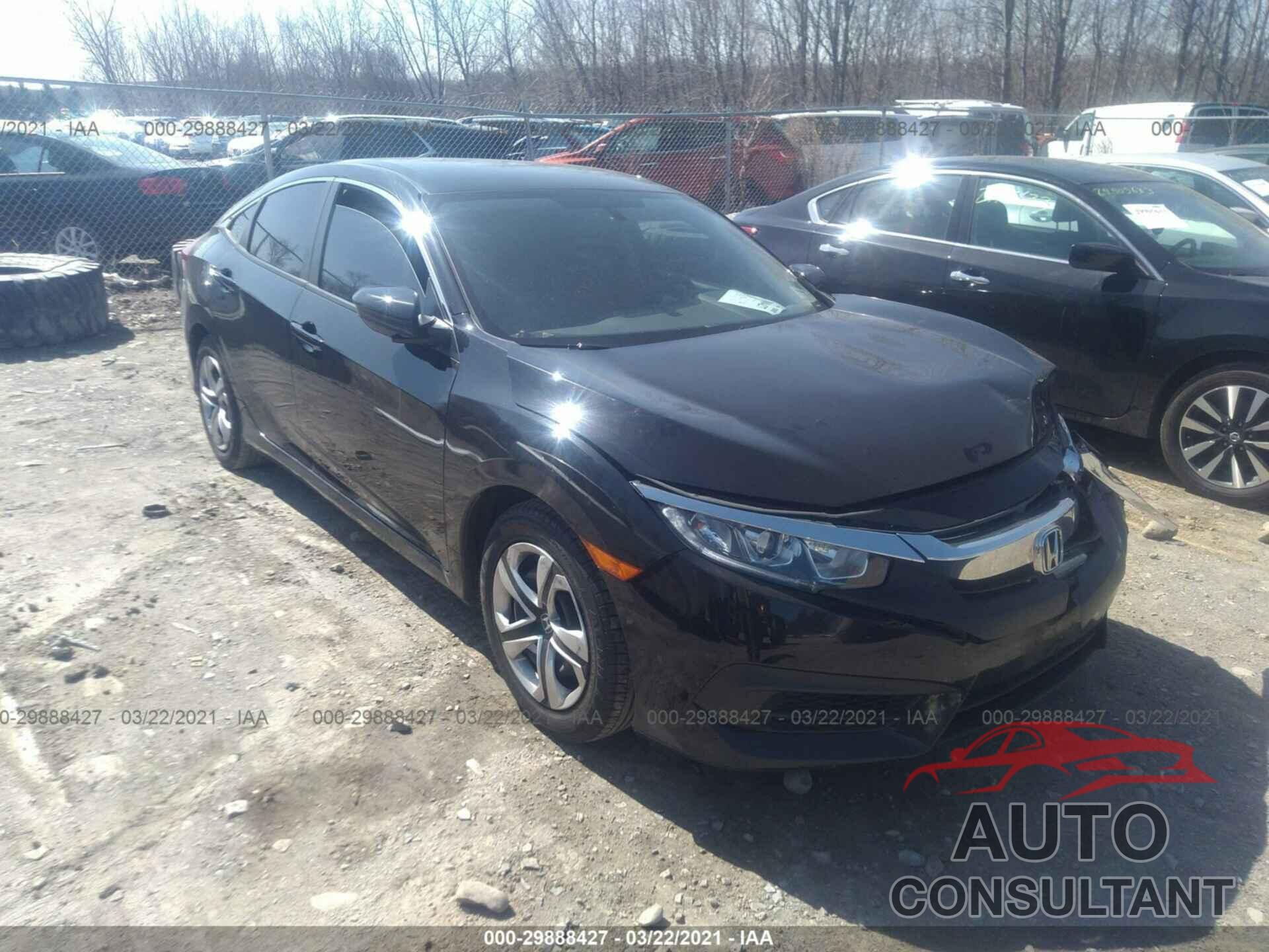 HONDA CIVIC SEDAN 2016 - 19XFC2F55GE202558