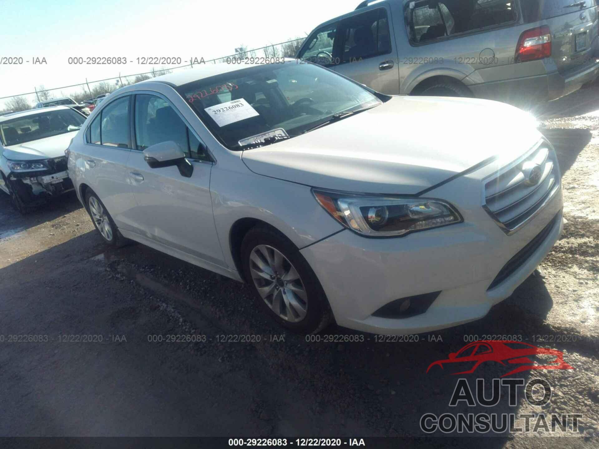 SUBARU LEGACY 2016 - 4S3BNBF6XG3020606