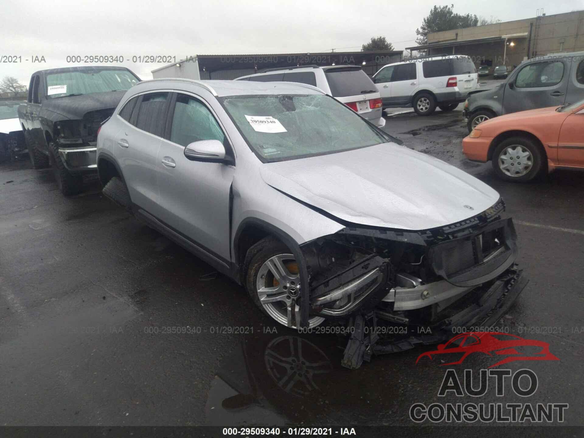 MERCEDES-BENZ GLA 2021 - W1N4N4GB3MJ165714