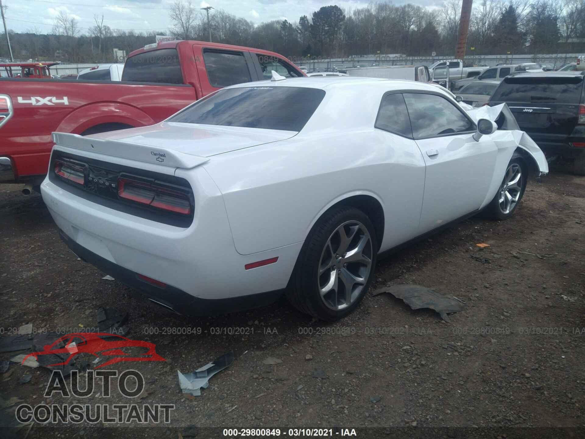 DODGE CHALLENGER 2016 - 2C3CDZAG7GH108367