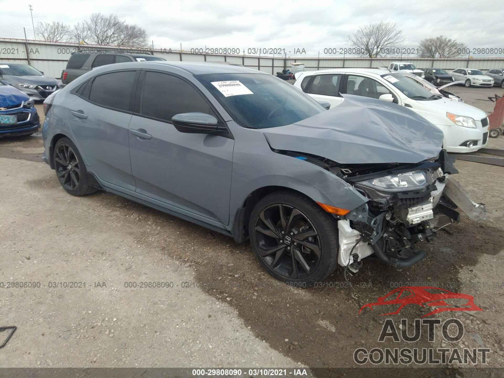 HONDA CIVIC HATCHBACK 2019 - SHHFK7H44KU224833