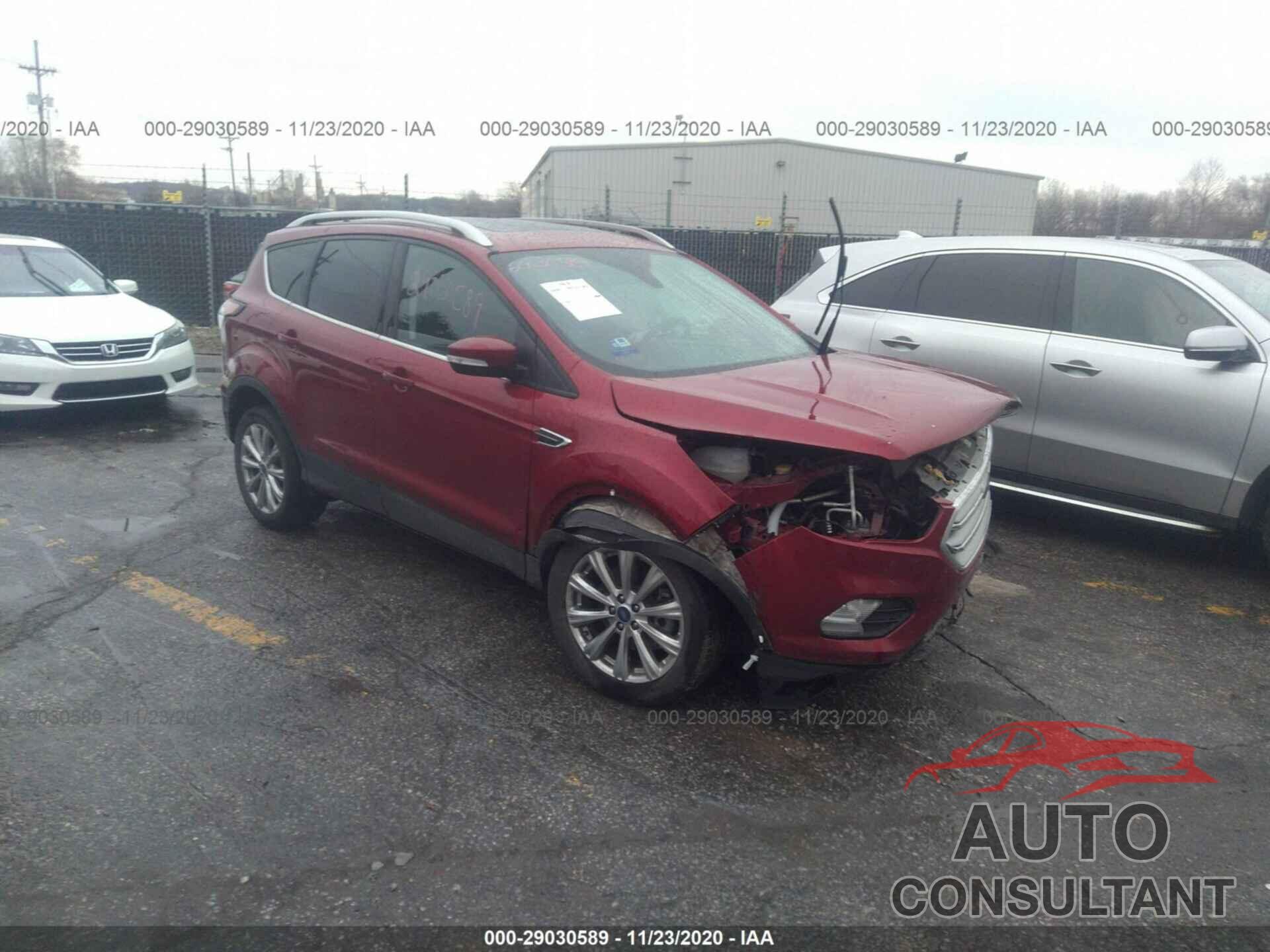 FORD ESCAPE 2017 - 1FMCU9J97HUE94781