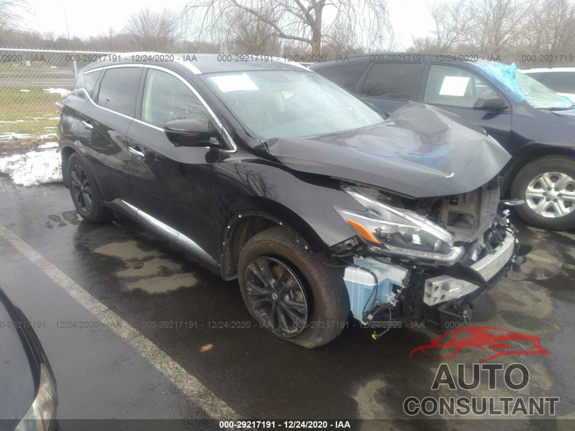 NISSAN MURANO 2018 - 5N1AZ2MH9JN201790