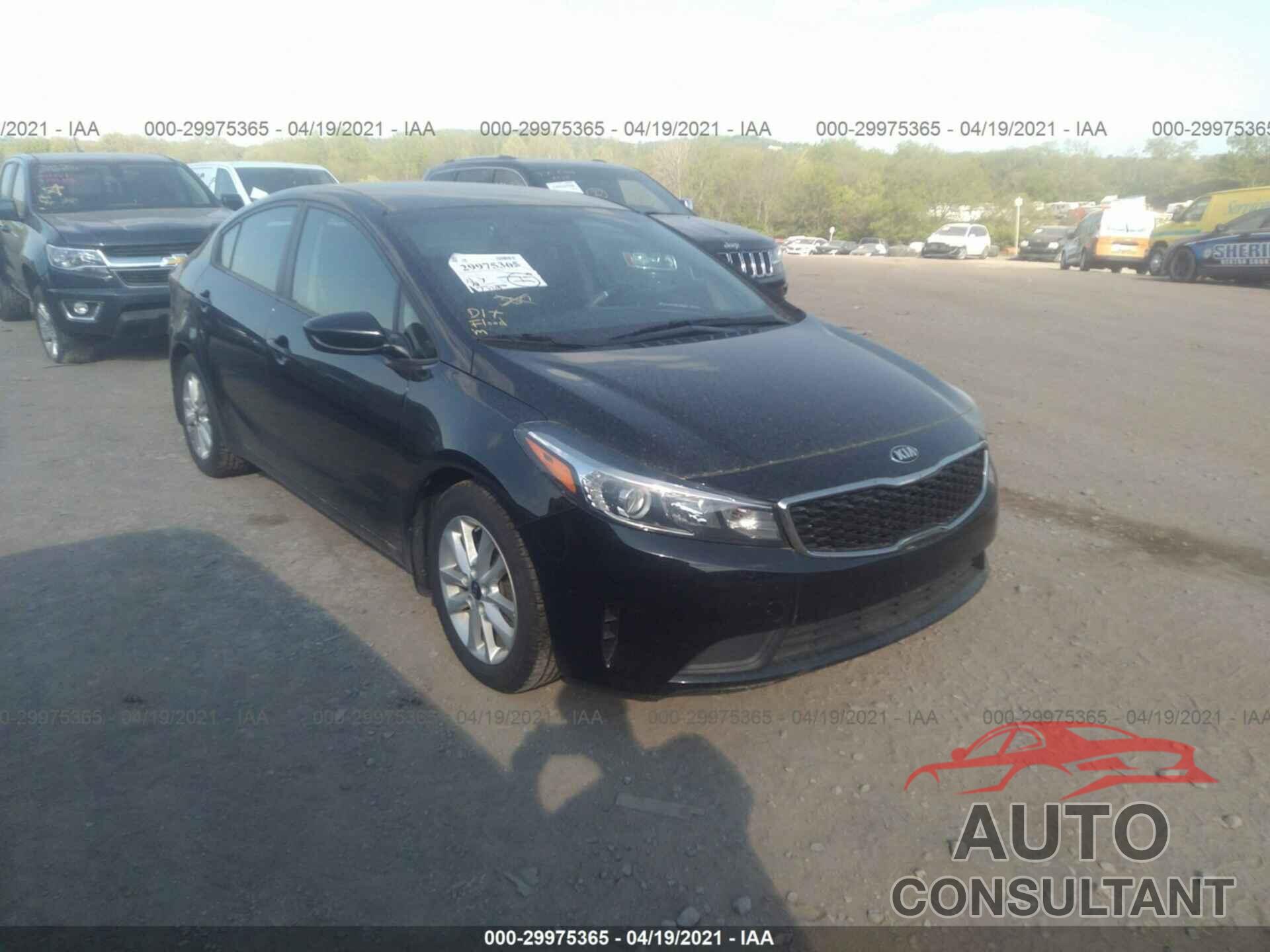 KIA FORTE 2017 - 3KPFL4A75HE045989