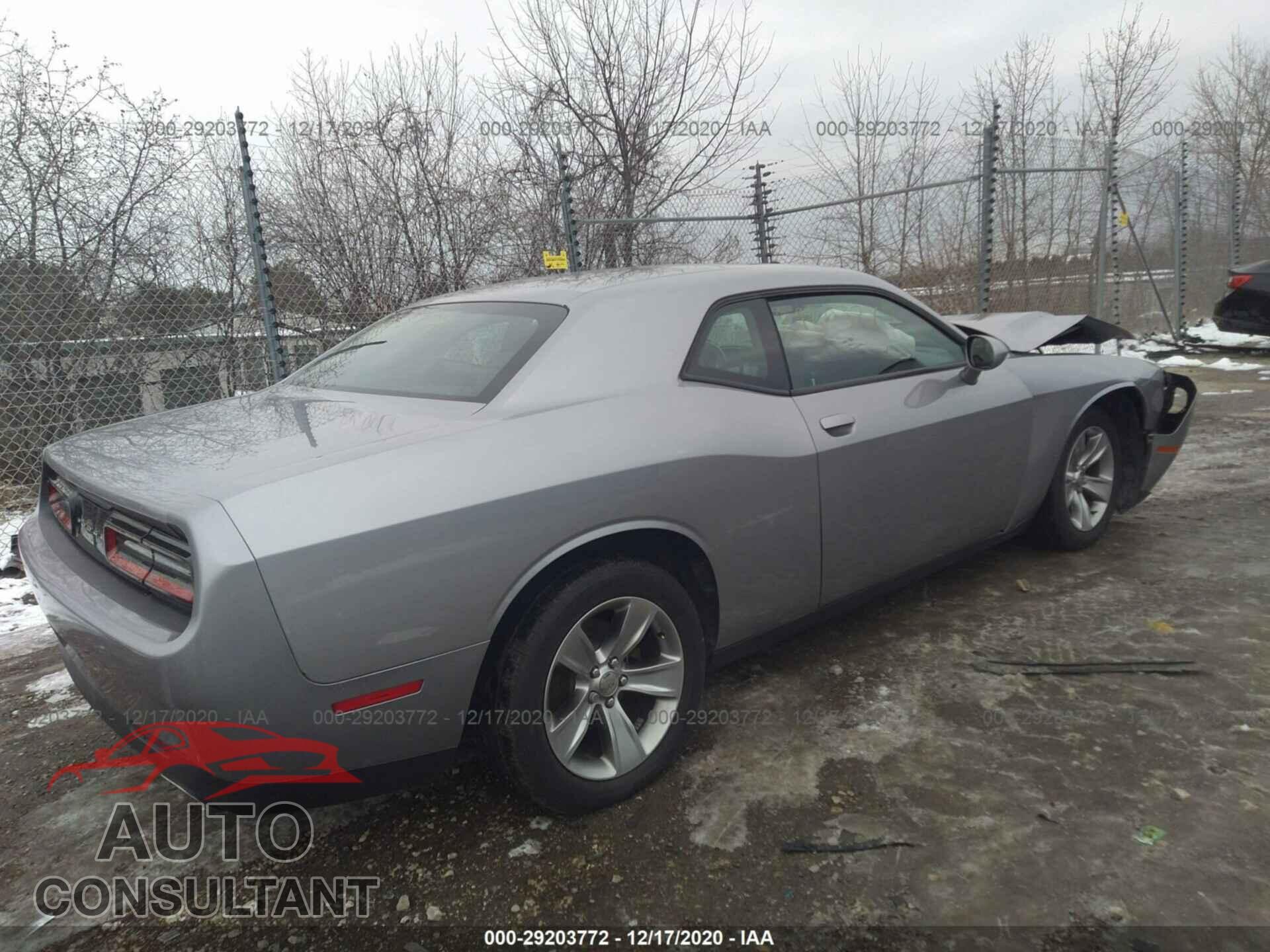 DODGE CHALLENGER 2016 - 2C3CDZAG8GH353646