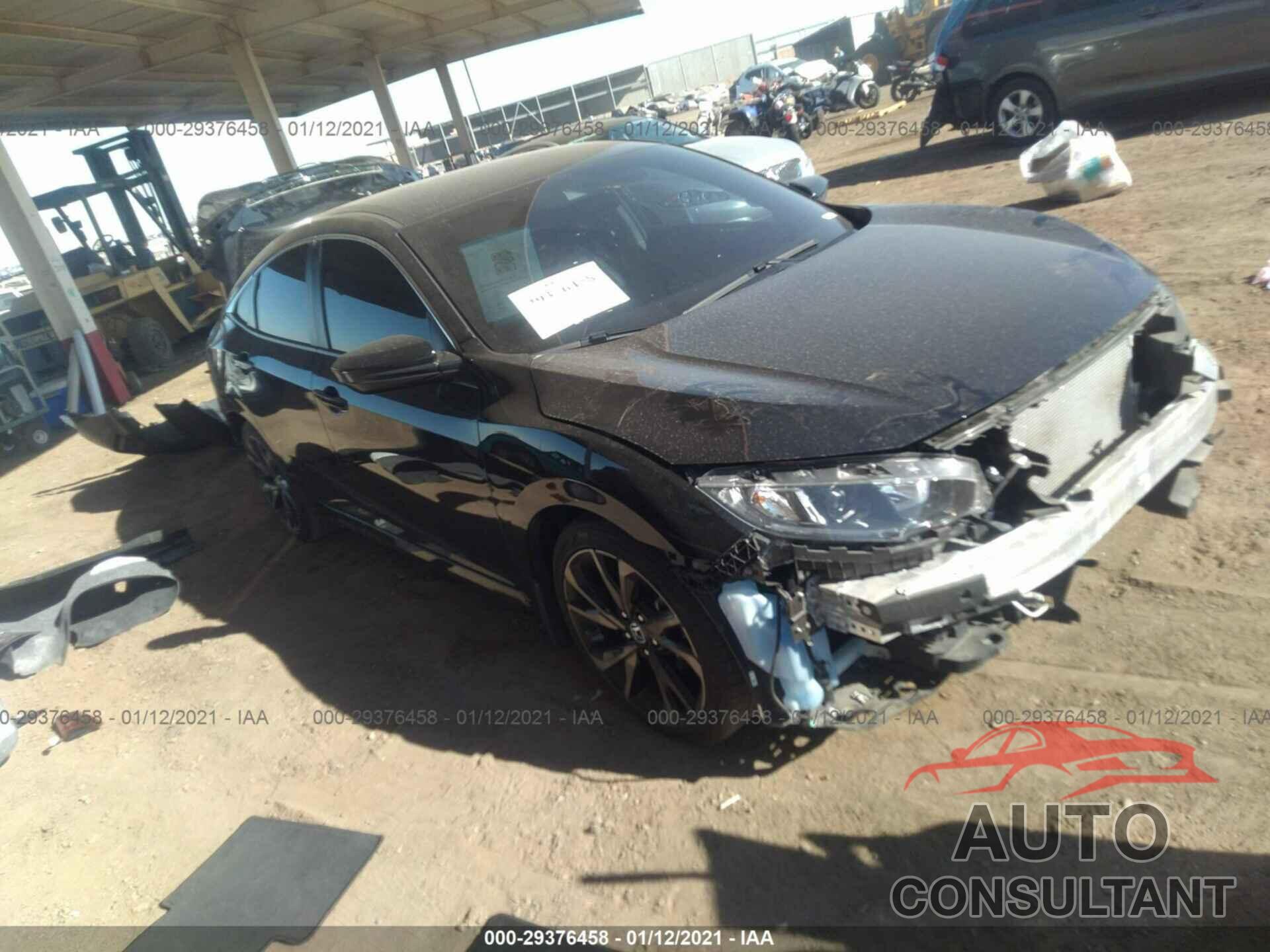 HONDA CIVIC SEDAN 2019 - 2HGFC2F80KH589643