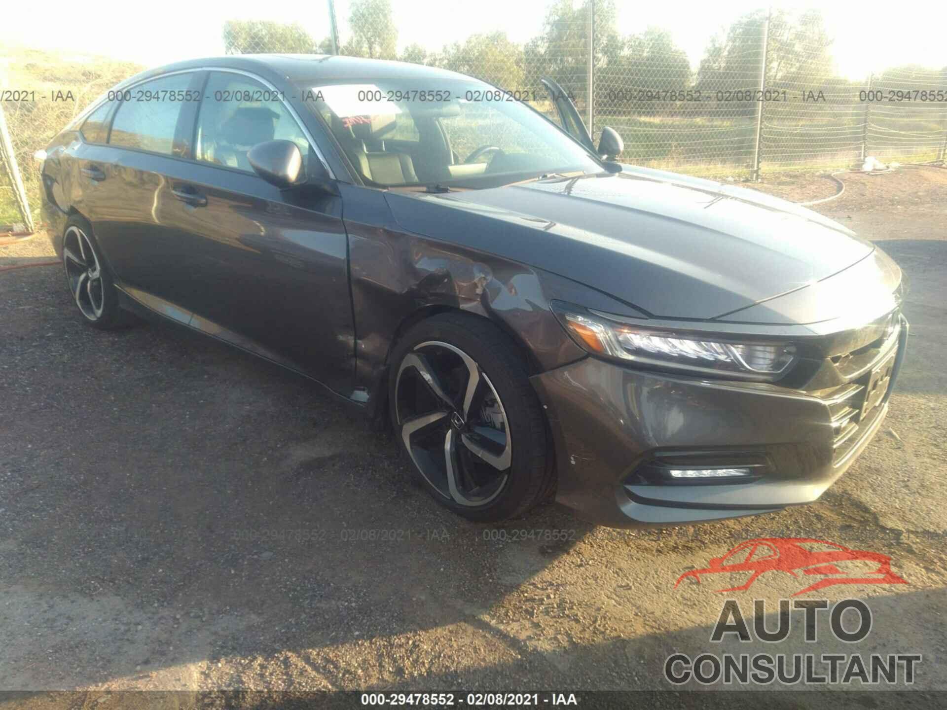 HONDA ACCORD SEDAN 2019 - 1HGCV2F34KA006149