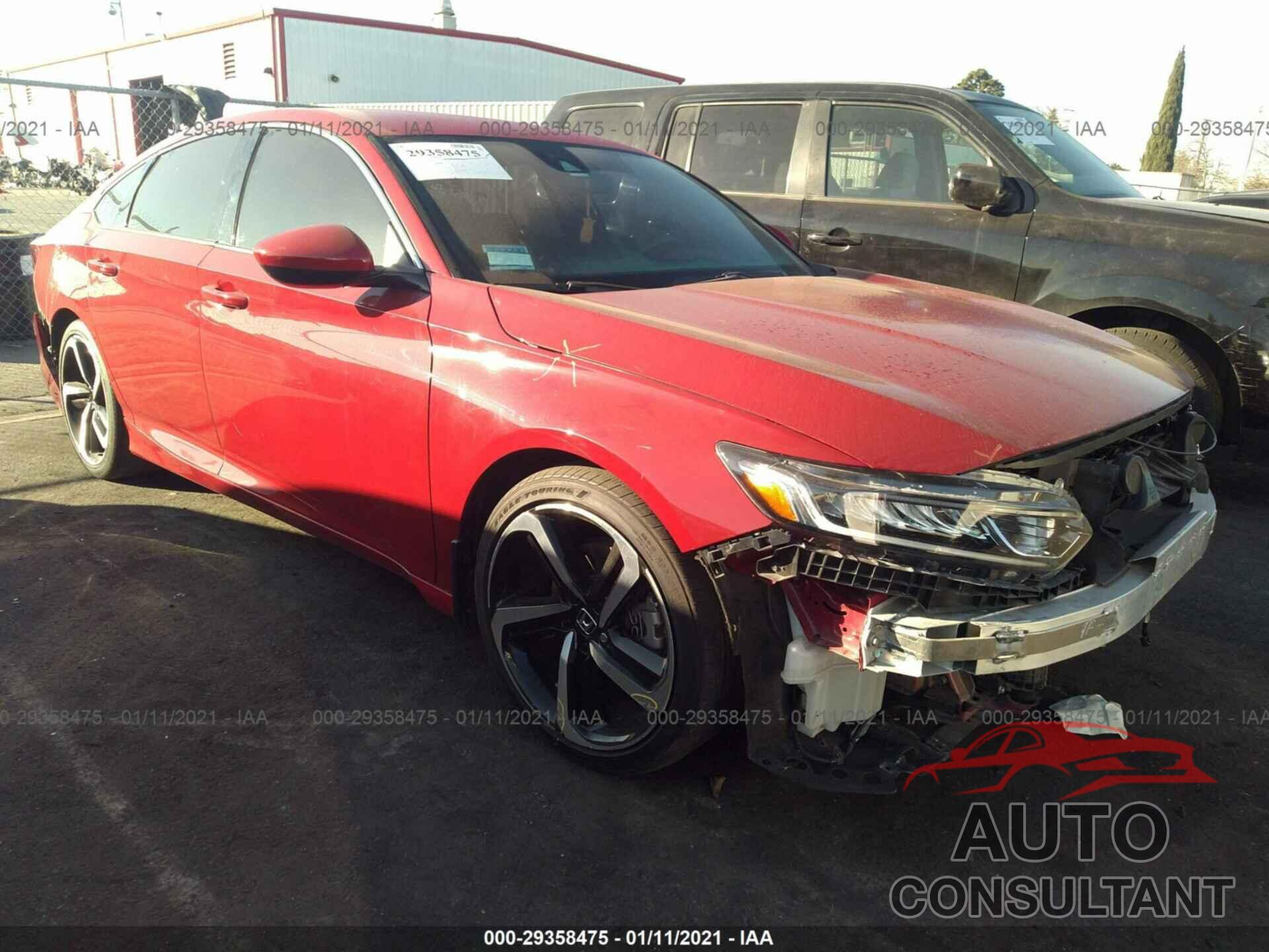 HONDA ACCORD SEDAN 2018 - 1HGCV1F36JA207074
