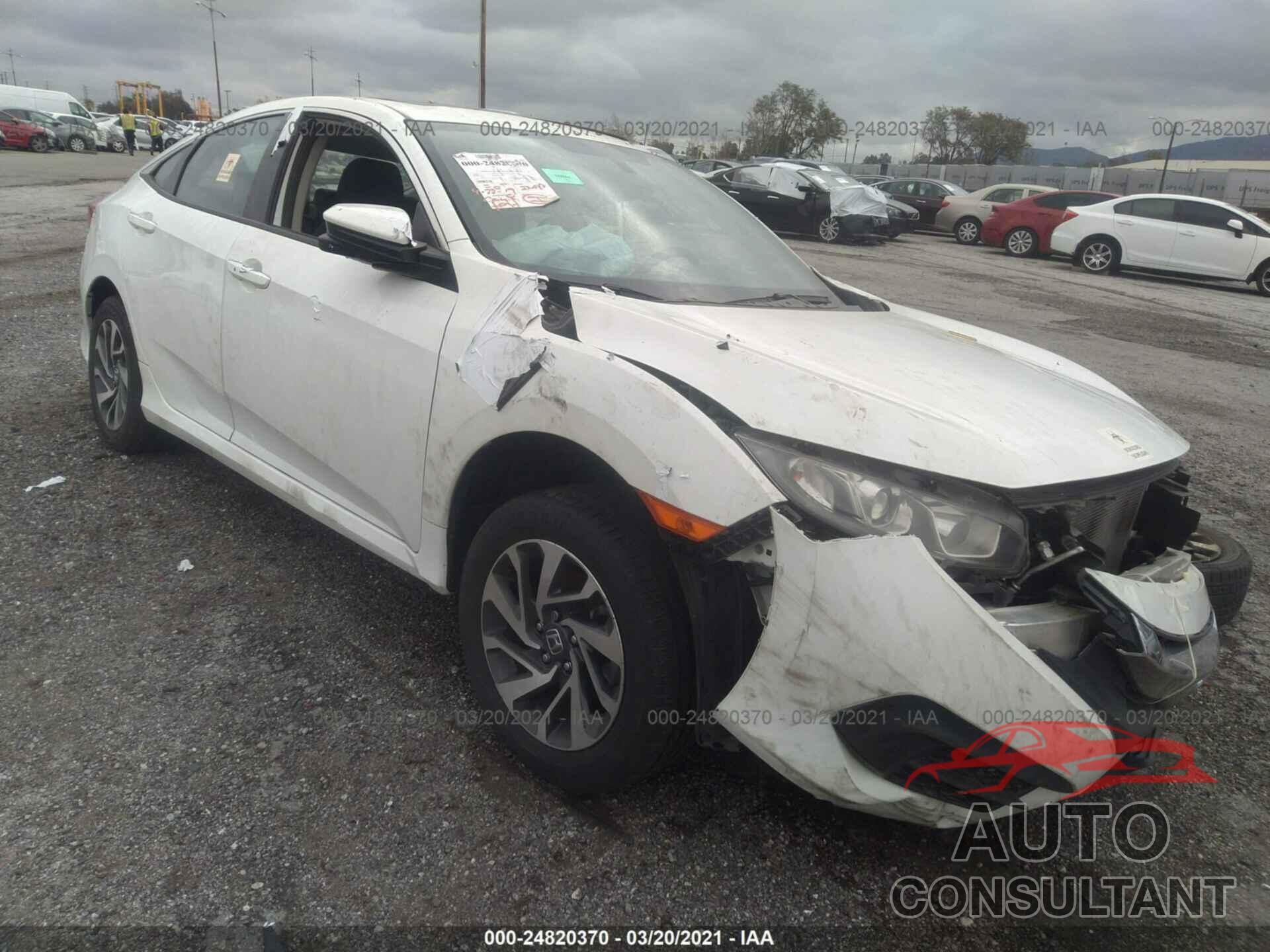 HONDA CIVIC SEDAN 2016 - 2HGFC2F7XGH545499