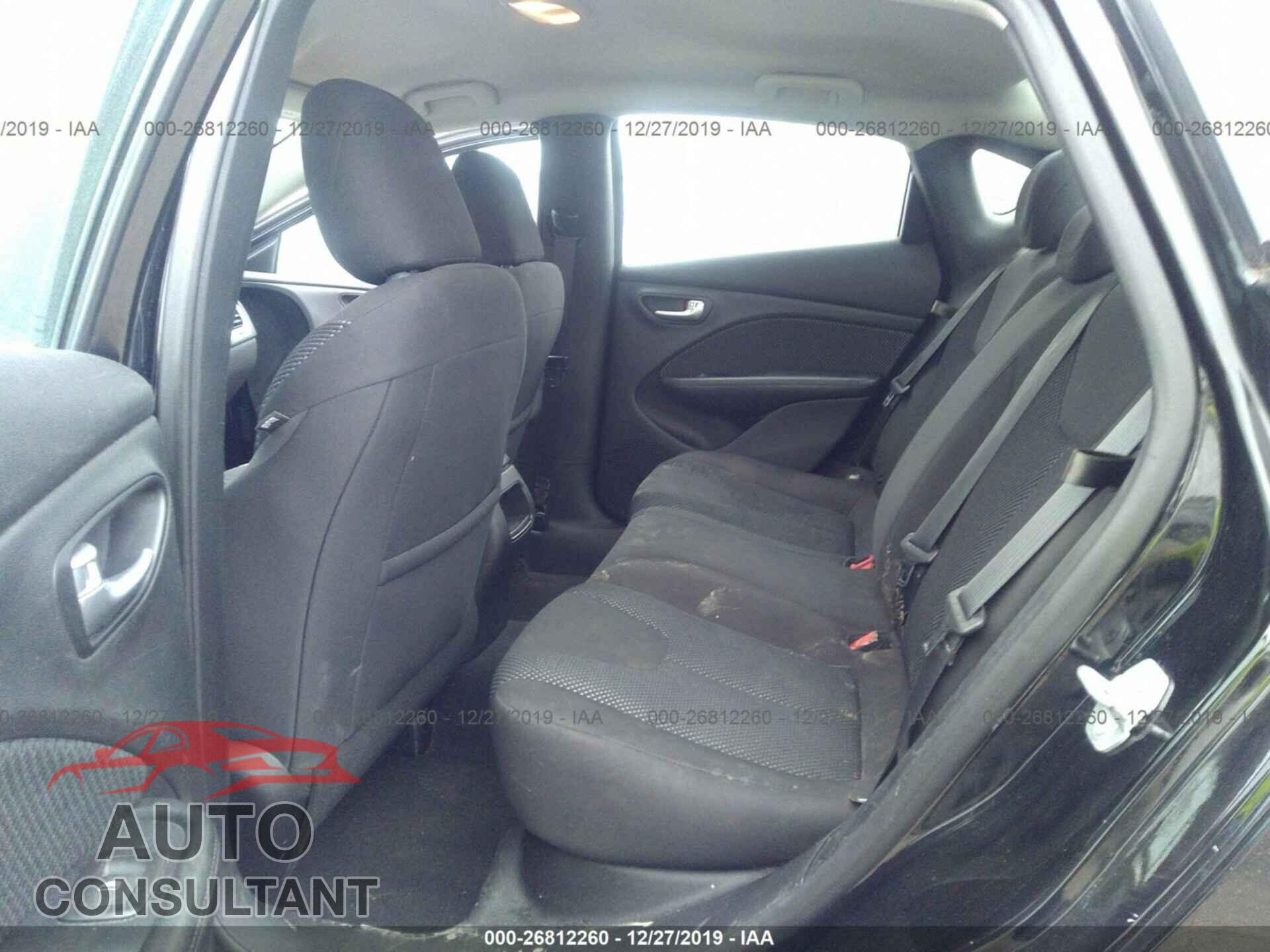 DODGE DART 2016 - 3FA6P0H99GR131789