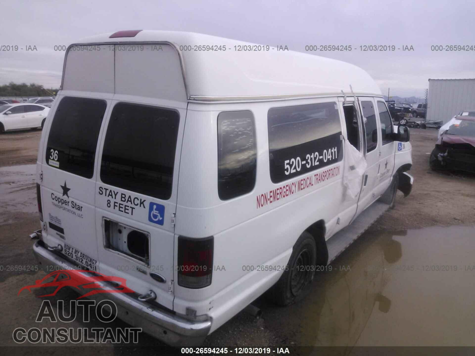 FORD E-350 SUPER DUTY 2011 - 1FTSS3EL0BDA34412