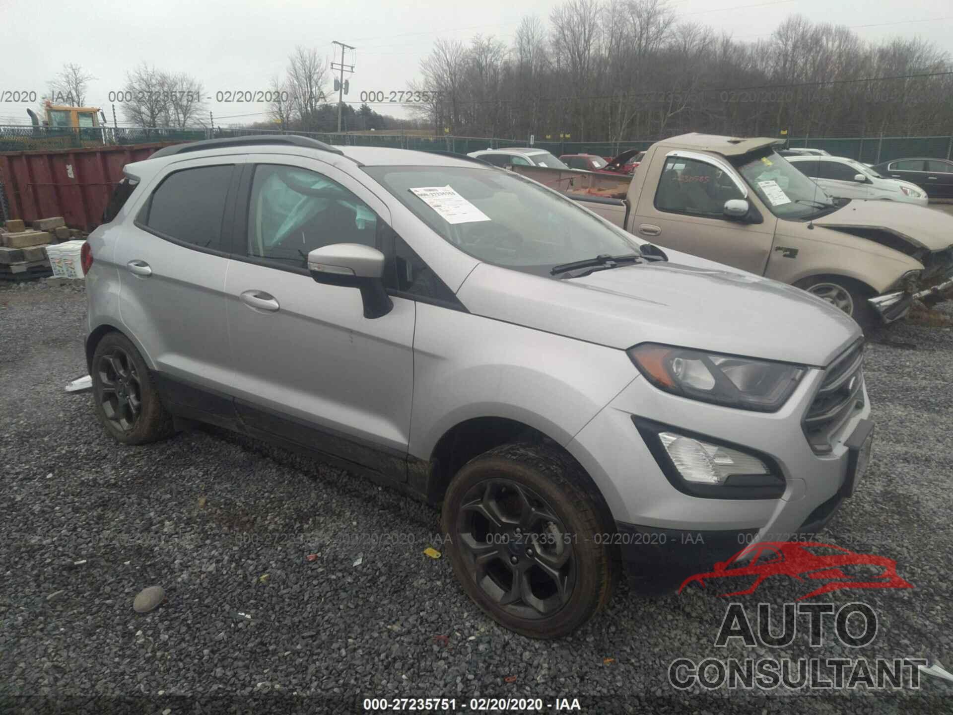 FORD ECOSPORT 2018 - MAJ6P1CL1JC201462