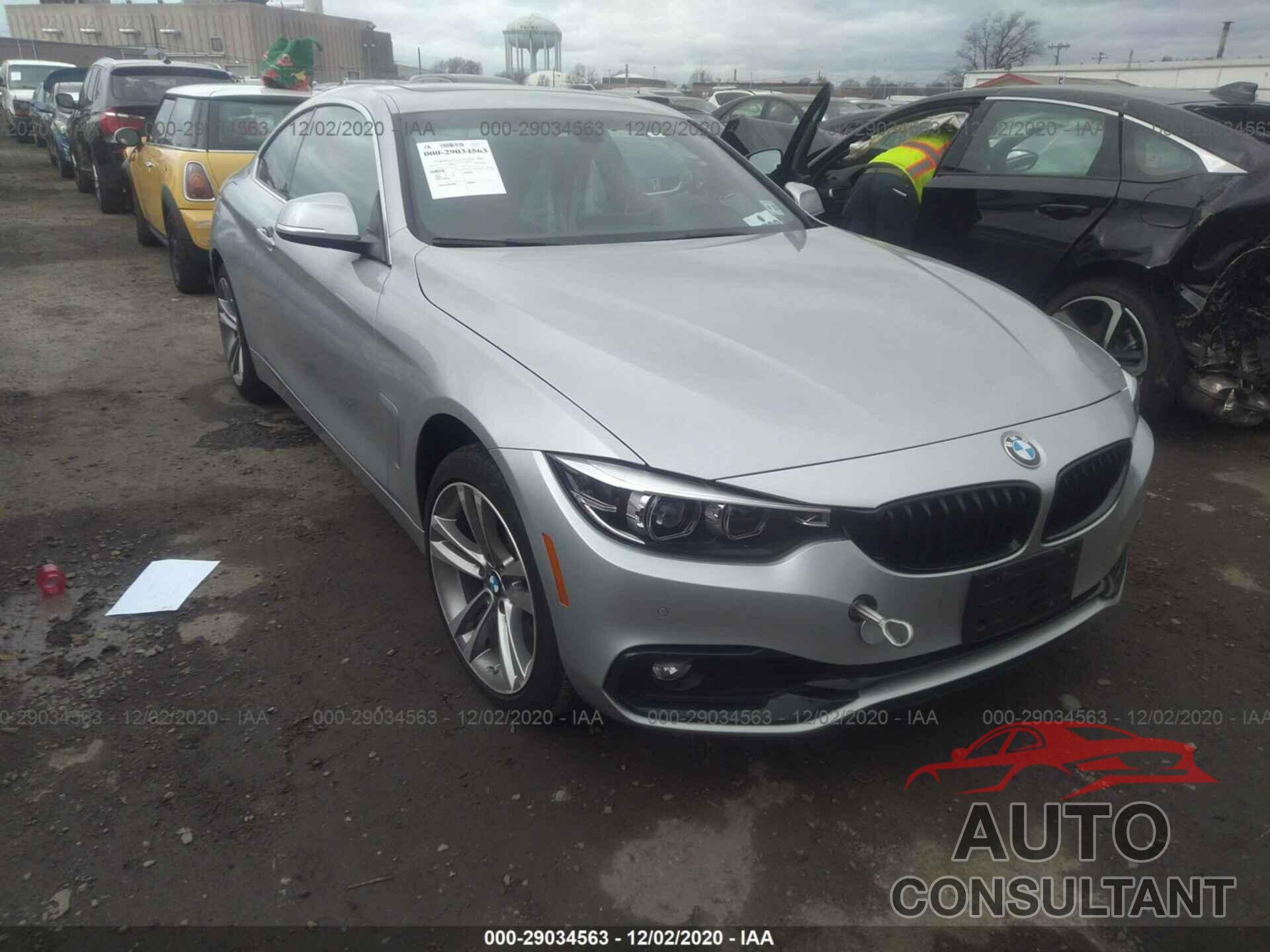 BMW 4 SERIES 2019 - WBA4W5C51KAE43839