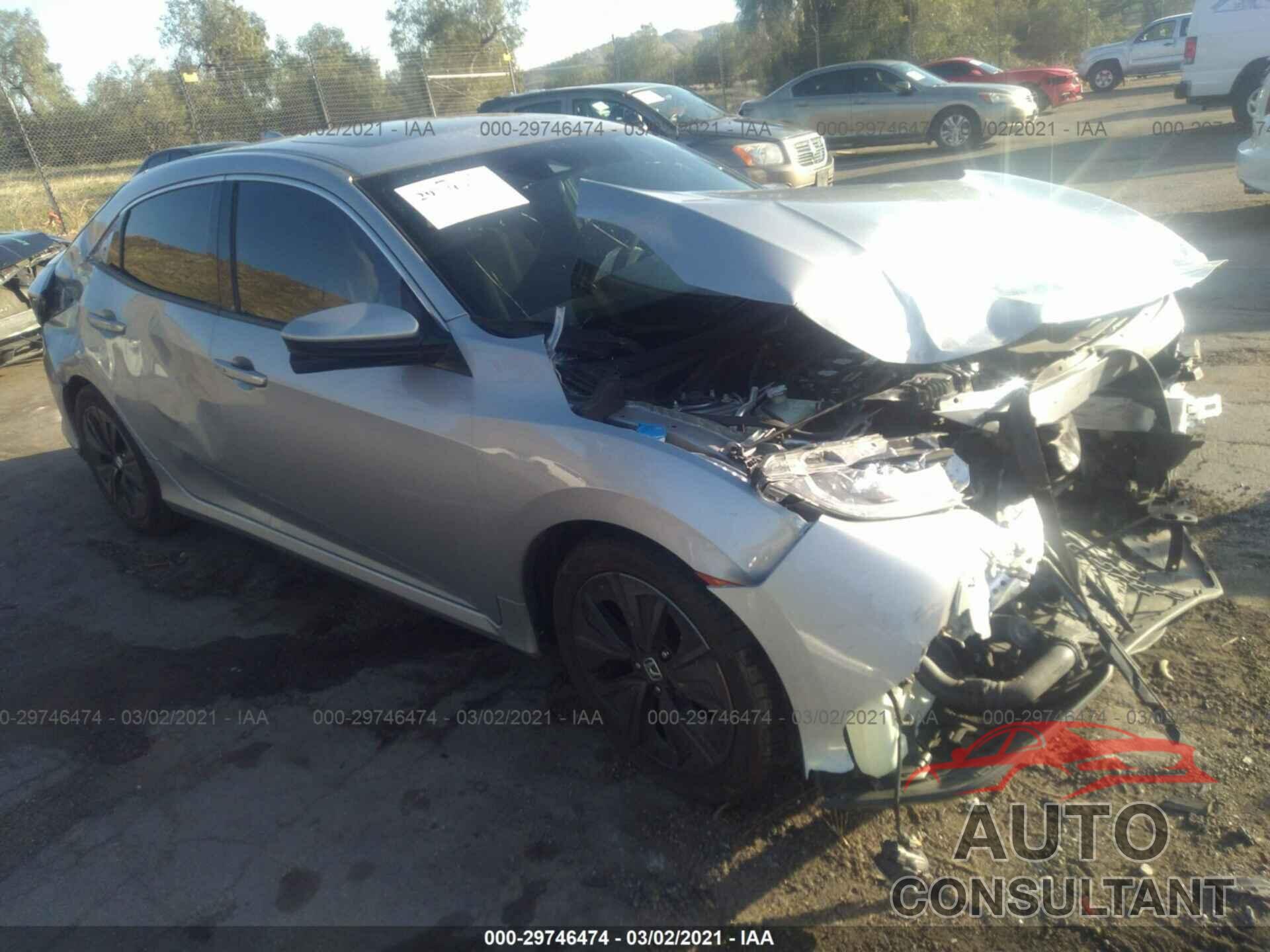 HONDA CIVIC HATCHBACK 2019 - SHHFK7H6XKU409857