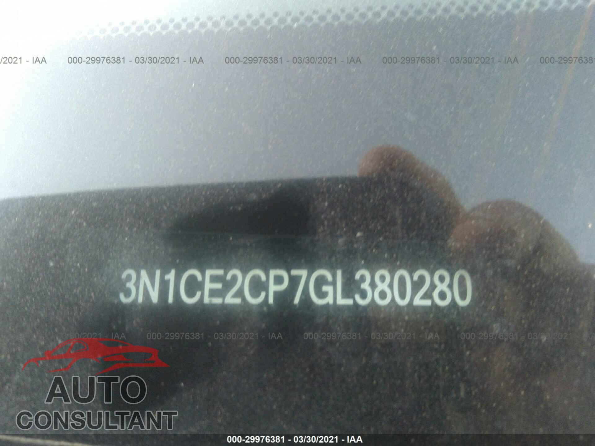 NISSAN VERSA NOTE 2016 - 3N1CE2CP7GL380280