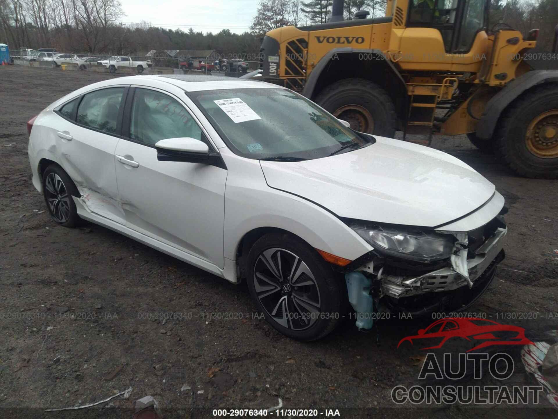 HONDA CIVIC SEDAN 2016 - 19XFC1F38GE214082