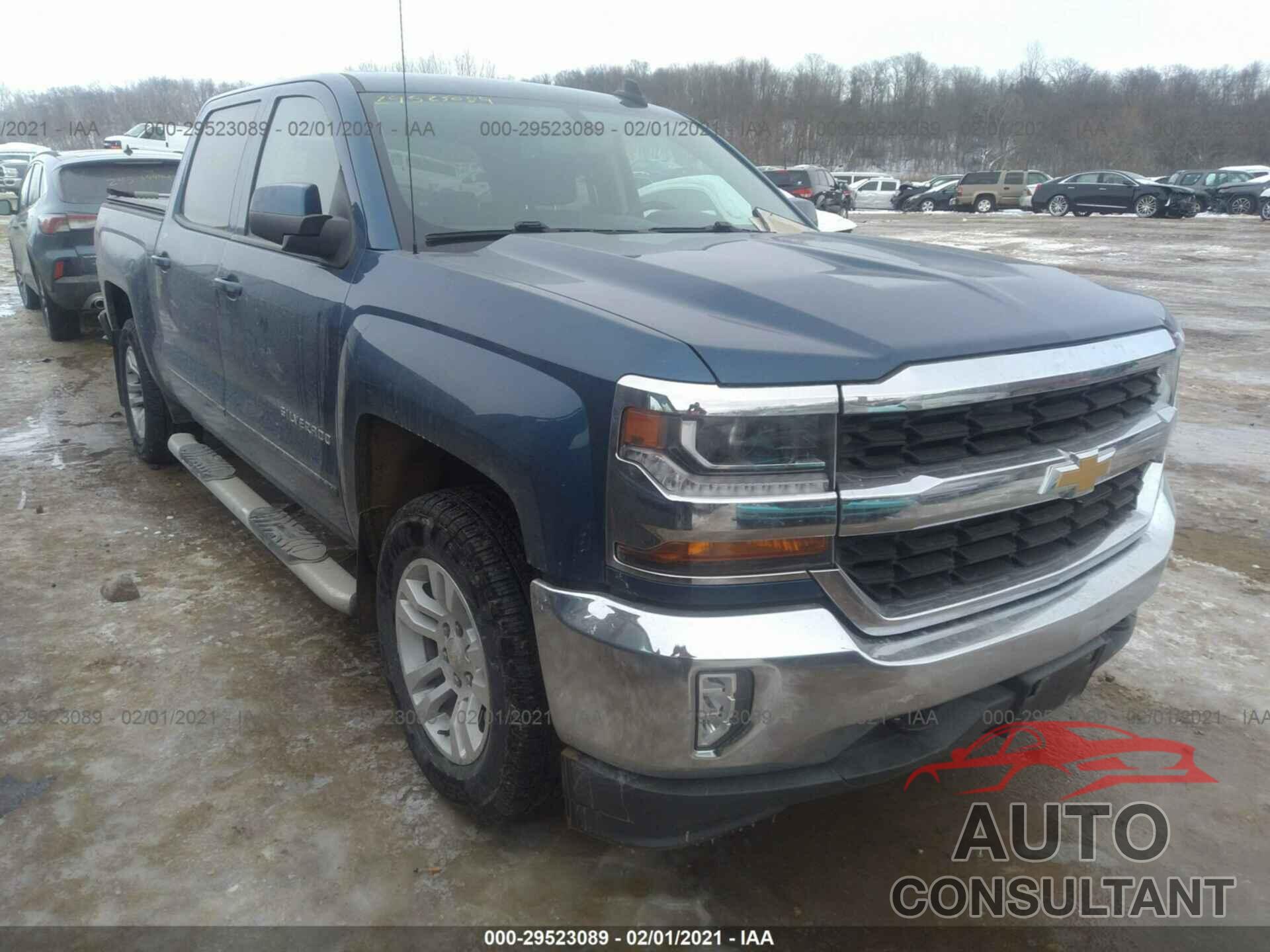 CHEVROLET SILVERADO 1500 2017 - 3GCUKREC2HG266436