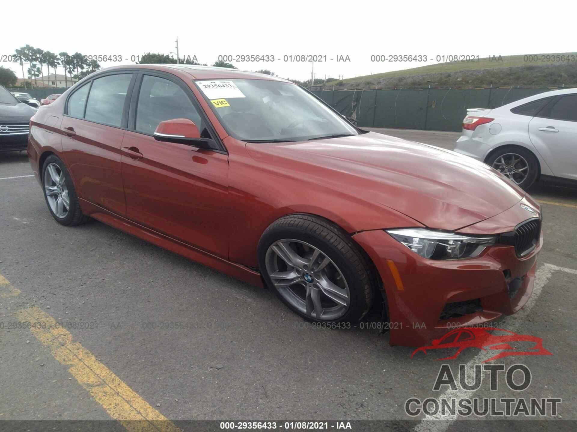 BMW 3 SERIES 2018 - WBA8B9G56JNU97642