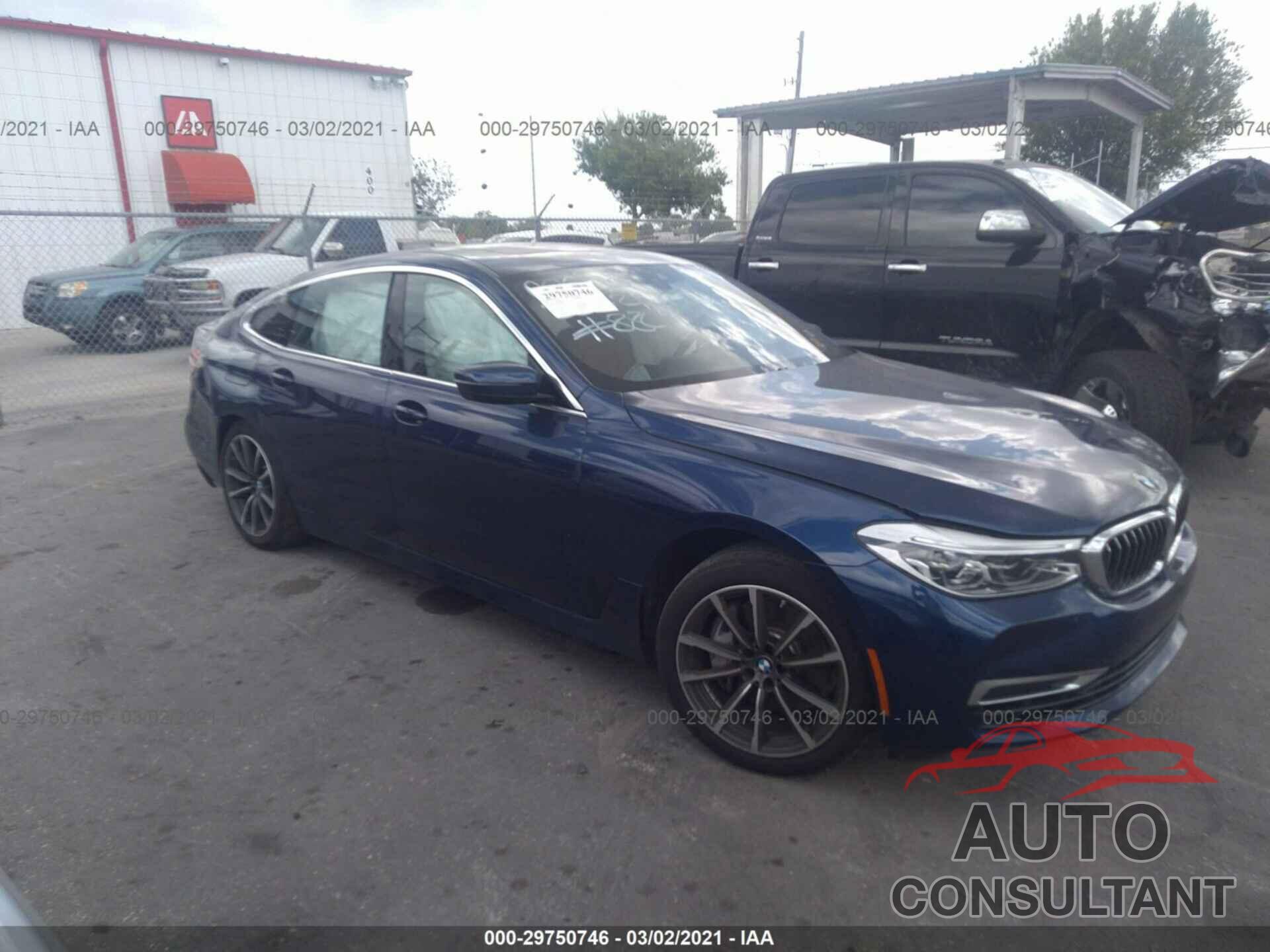 BMW 6 SERIES 2019 - WBAJV6C54KBK08273