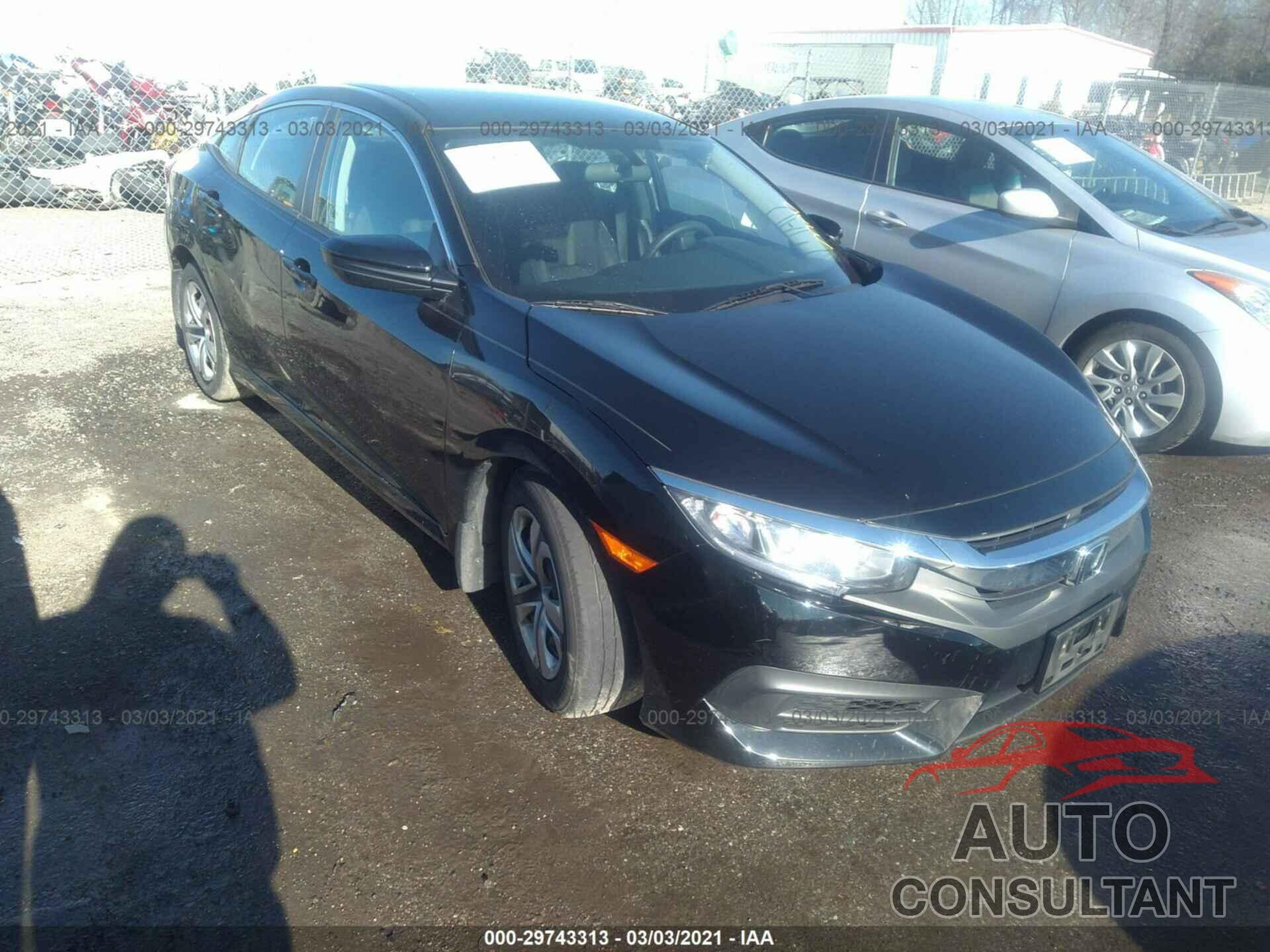 HONDA CIVIC SEDAN 2016 - 2HGFC2F53GH520328