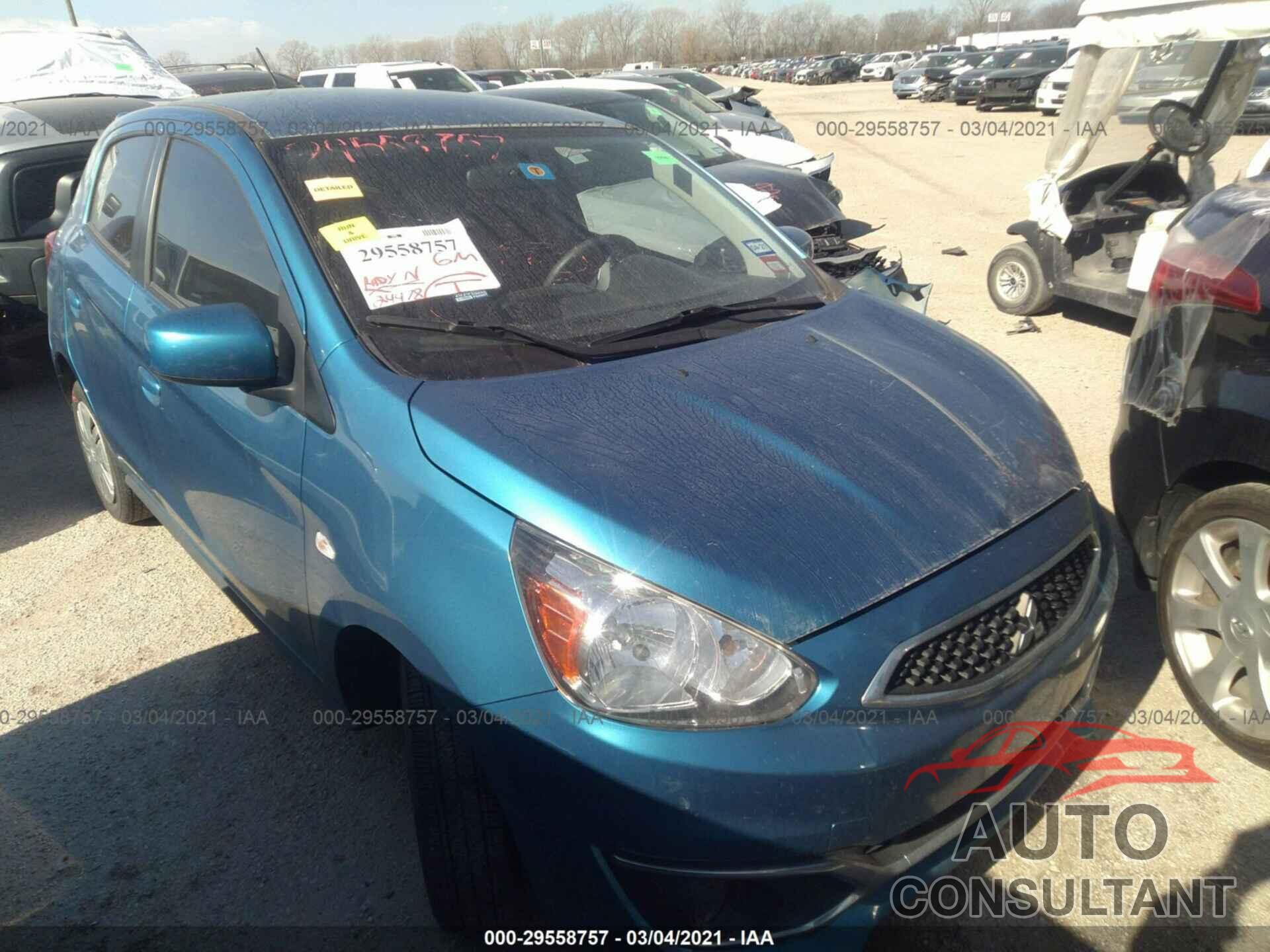 MITSUBISHI MIRAGE 2018 - ML32A3HJ2JH013066