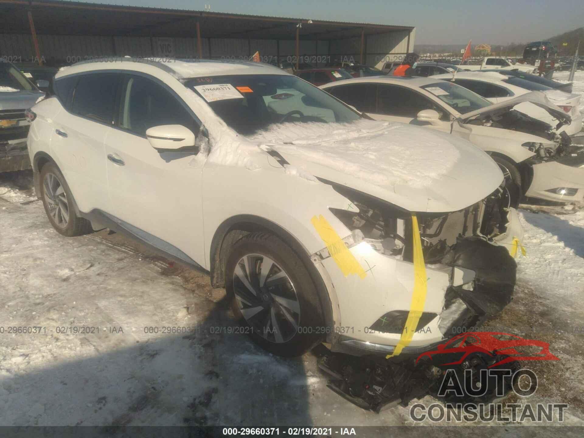 NISSAN MURANO 2017 - 5N1AZ2MHXHN185240