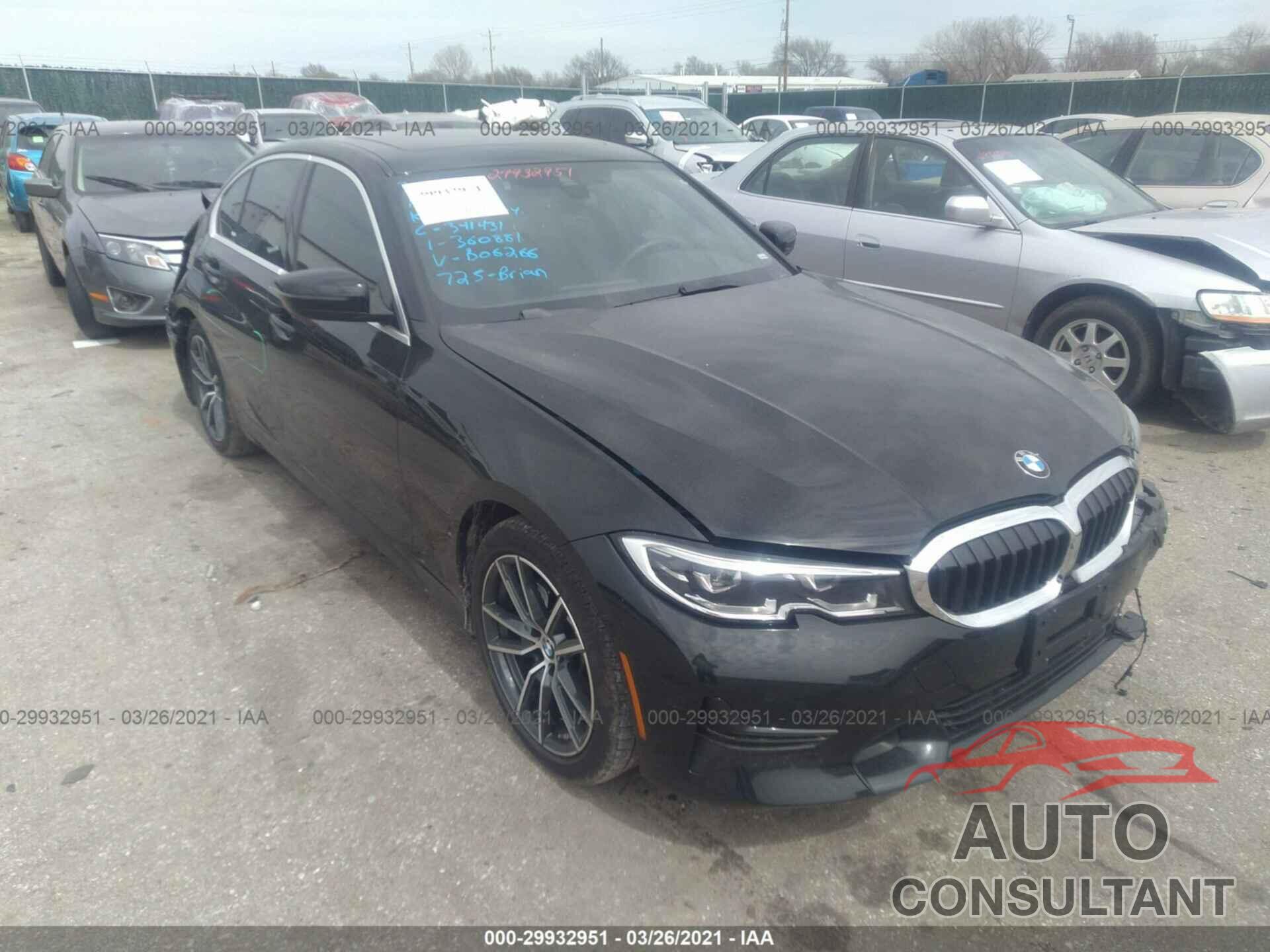 BMW 3 SERIES 2020 - 3MW5R7J04L8B06266