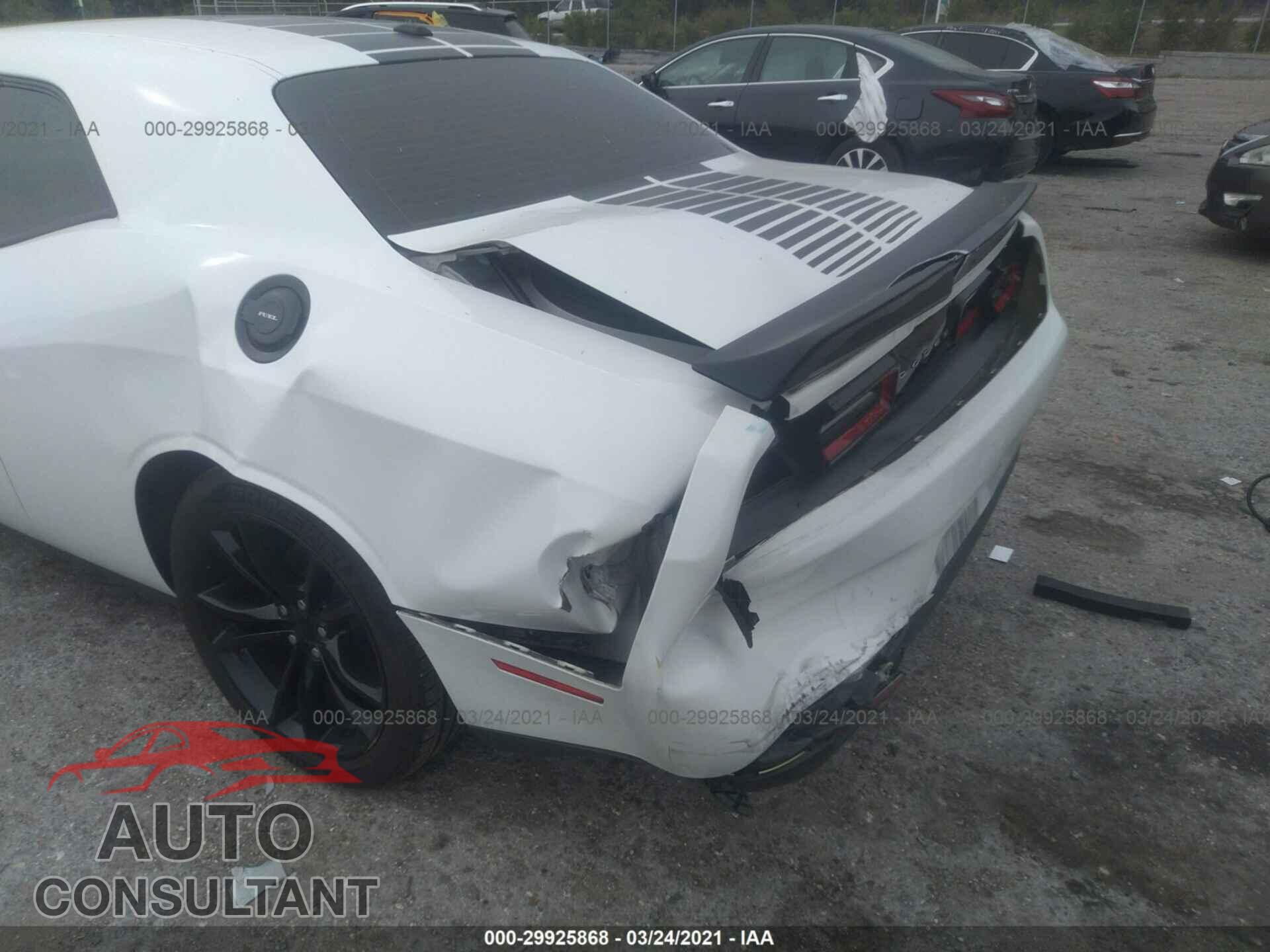 DODGE CHALLENGER 2016 - 2C3CDZAG2GH231929