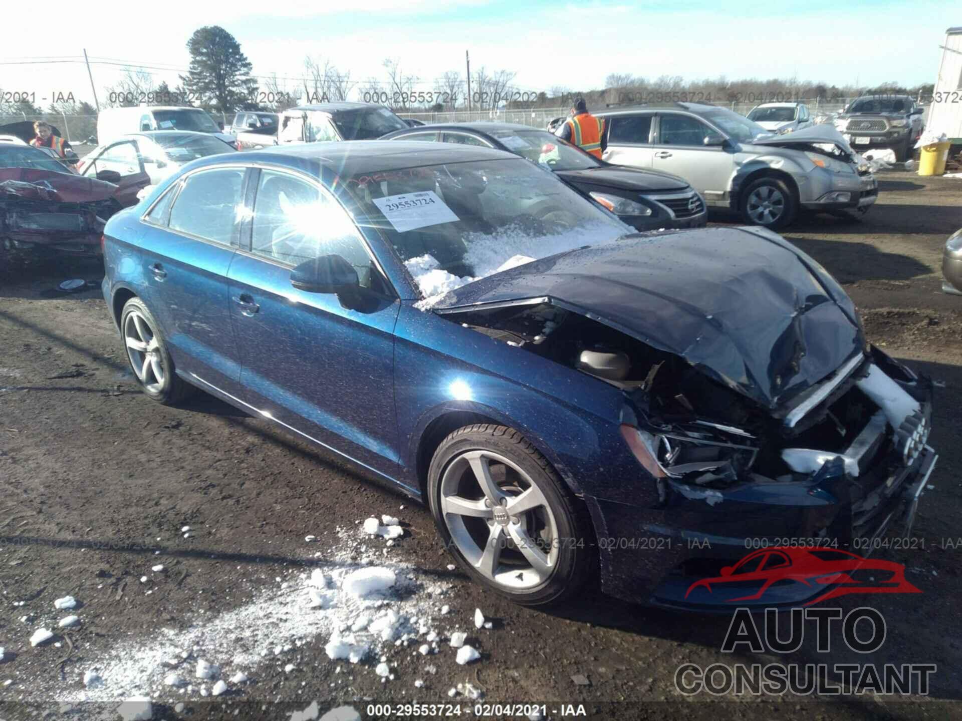 AUDI A3 2016 - WAUA7GFF0G1053867