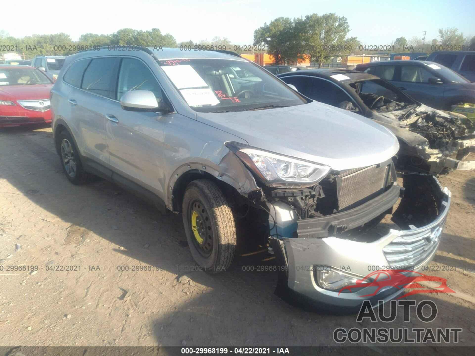 HYUNDAI SANTA FE 2016 - KM8SM4HF8GU140423