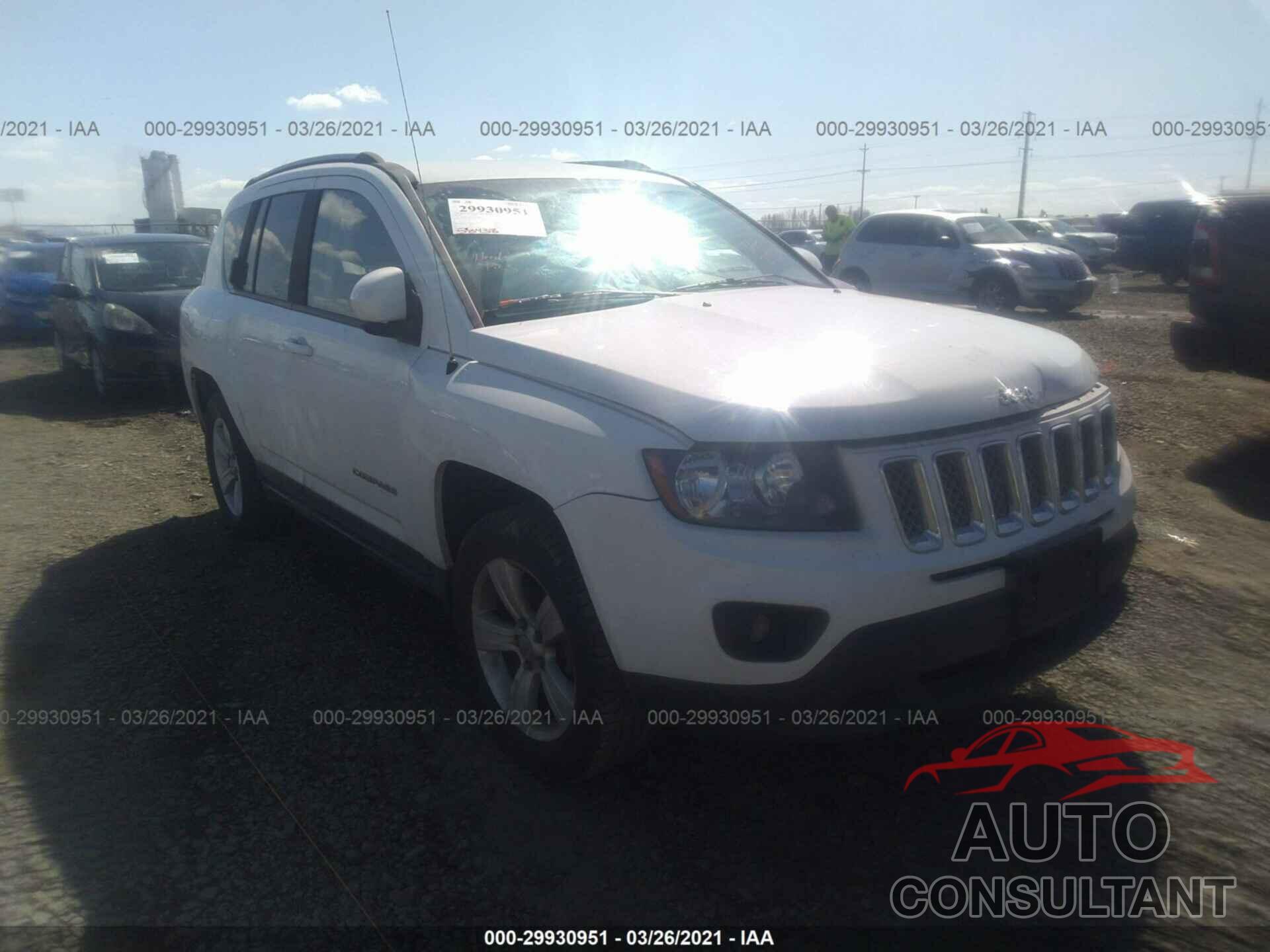 JEEP COMPASS 2016 - 1C4NJDEB1GD663889