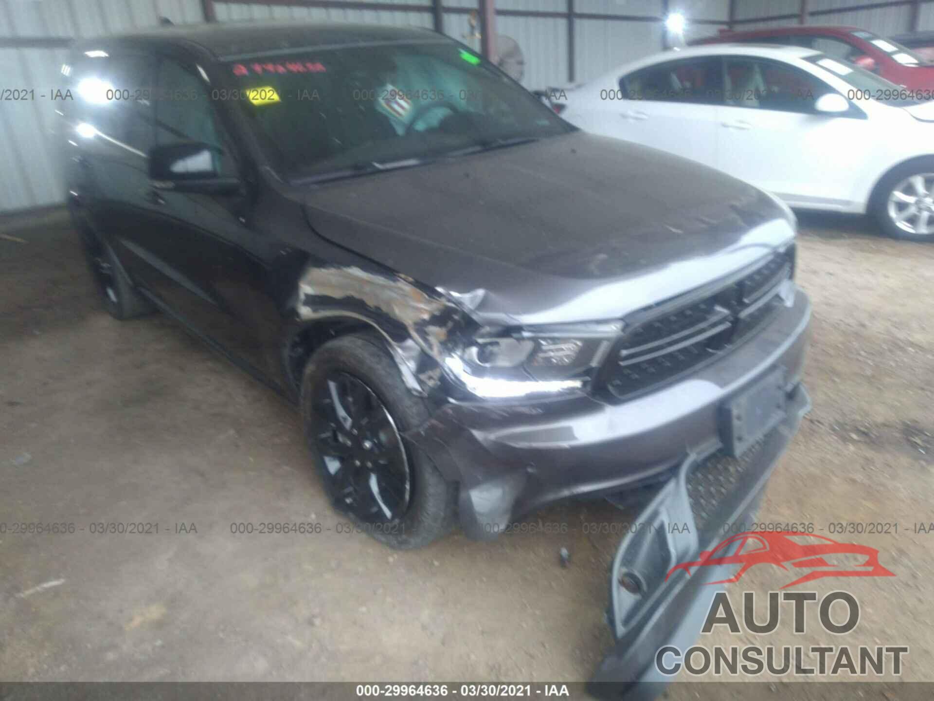 DODGE DURANGO 2017 - 1C4SDJCTXHC619269