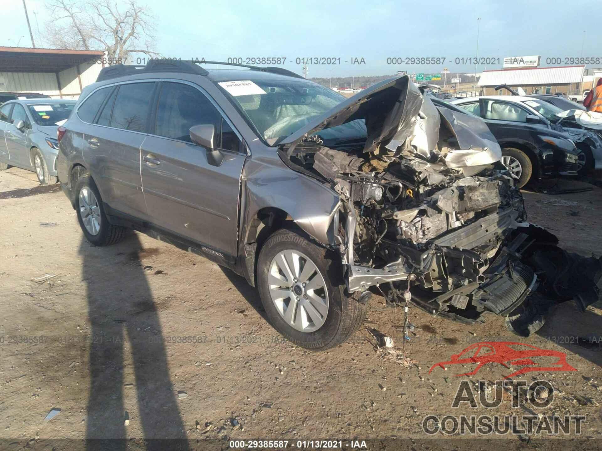 SUBARU OUTBACK 2018 - 4S4BSAFC4J3284514
