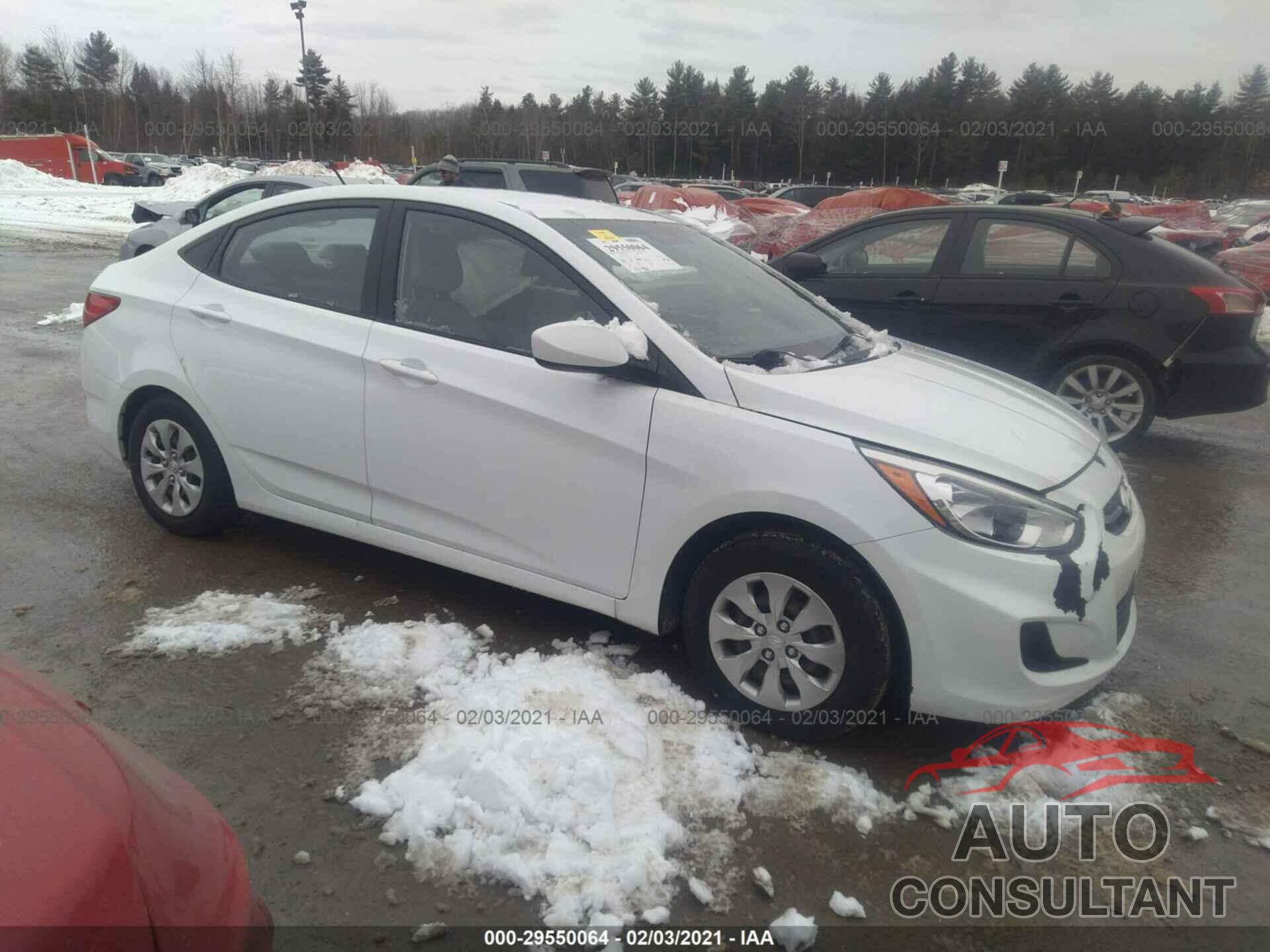 HYUNDAI ACCENT 2017 - KMHCT4AE8HU201361
