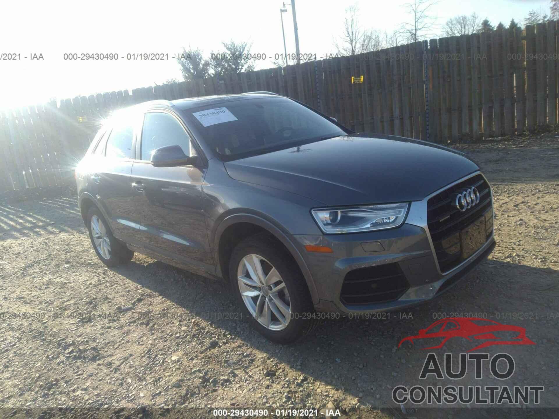 AUDI Q3 2017 - WA1ECCFS3HR009137