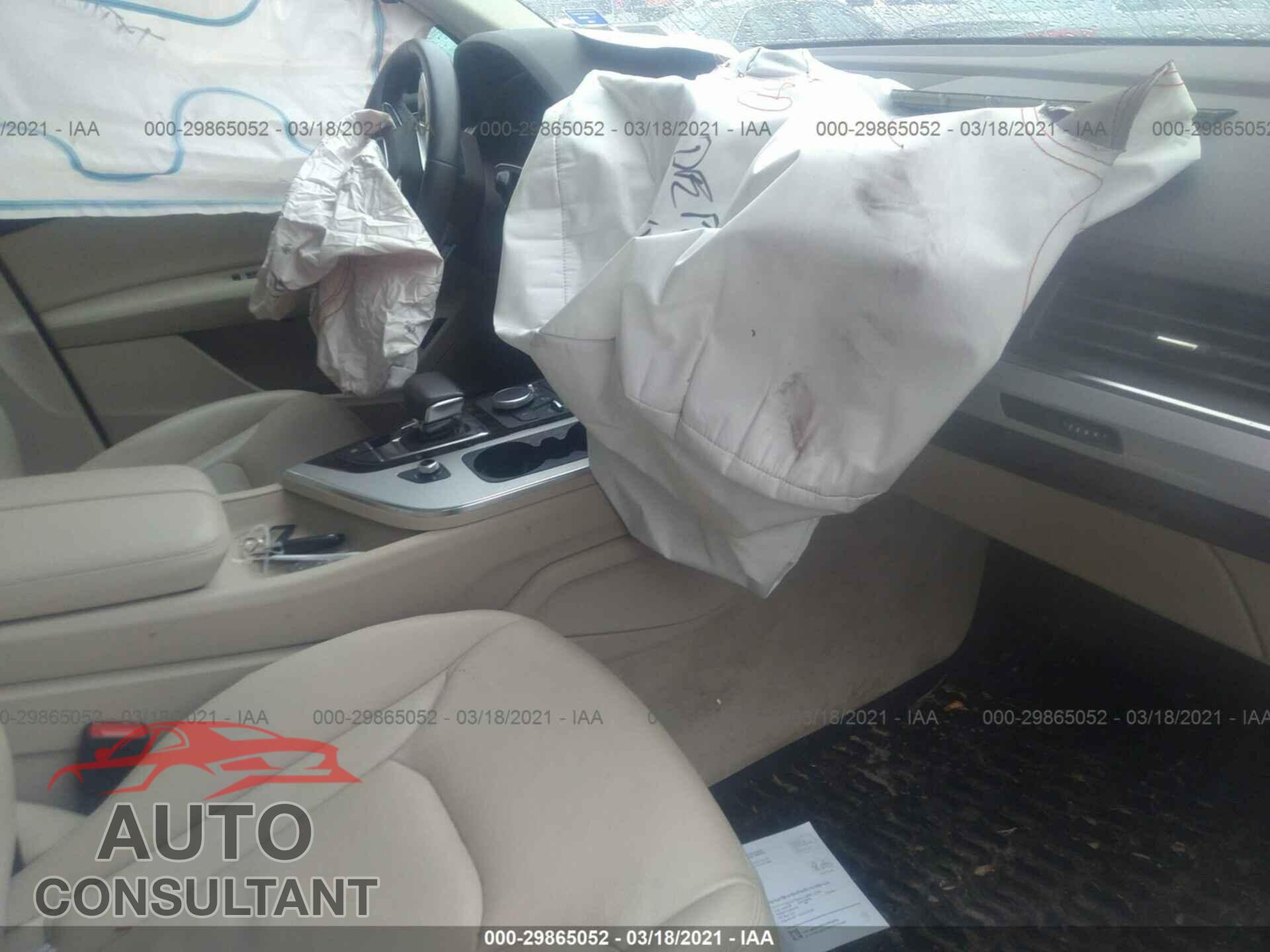 AUDI Q7 2018 - WA1AHAF7XJD007761