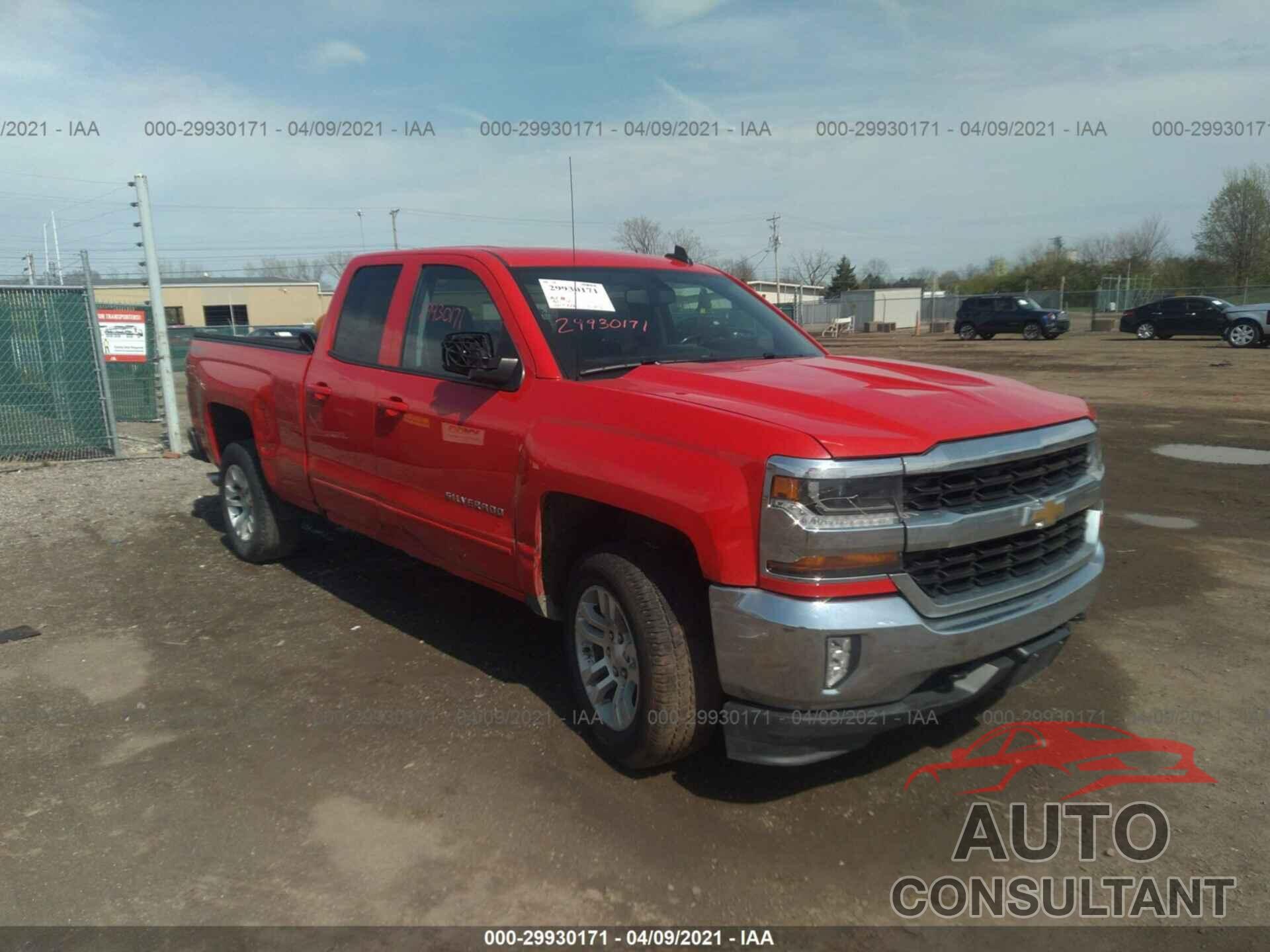 CHEVROLET SILVERADO 1500 2016 - 1GCVKREC4GZ314201