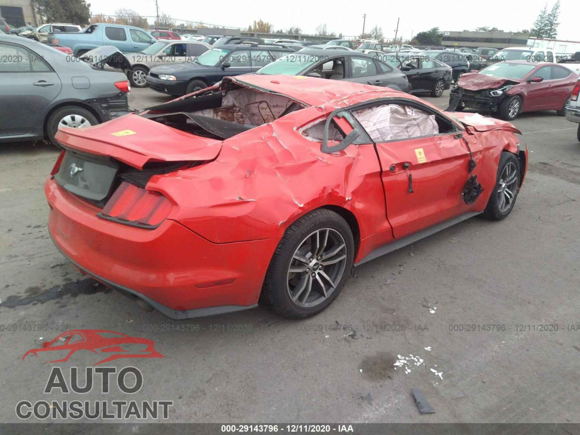 FORD MUSTANG 2017 - 1FA6P8TH9H5257801