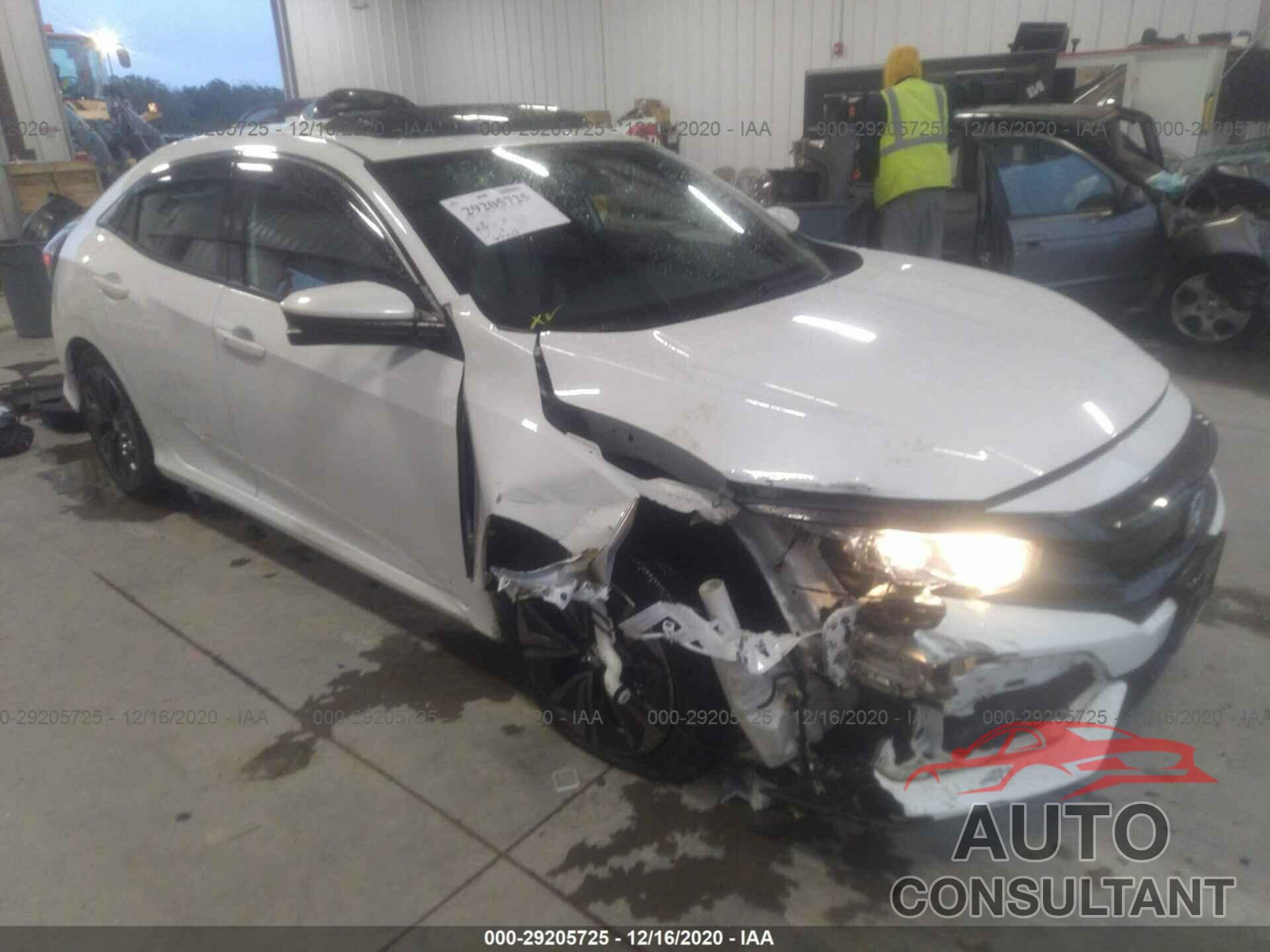HONDA CIVIC HATCHBACK 2017 - SHHFK7H51HU201754