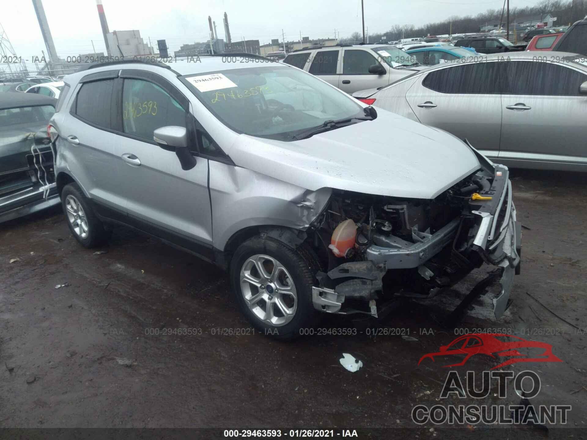 FORD ECOSPORT 2018 - MAJ6P1UL9JC230593