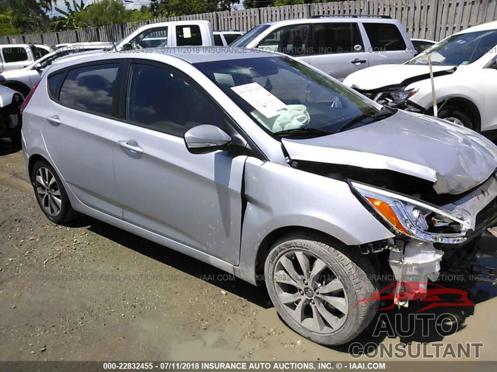 HYUNDAI ACCENT 2017 - KMHCU5AE7HU321090