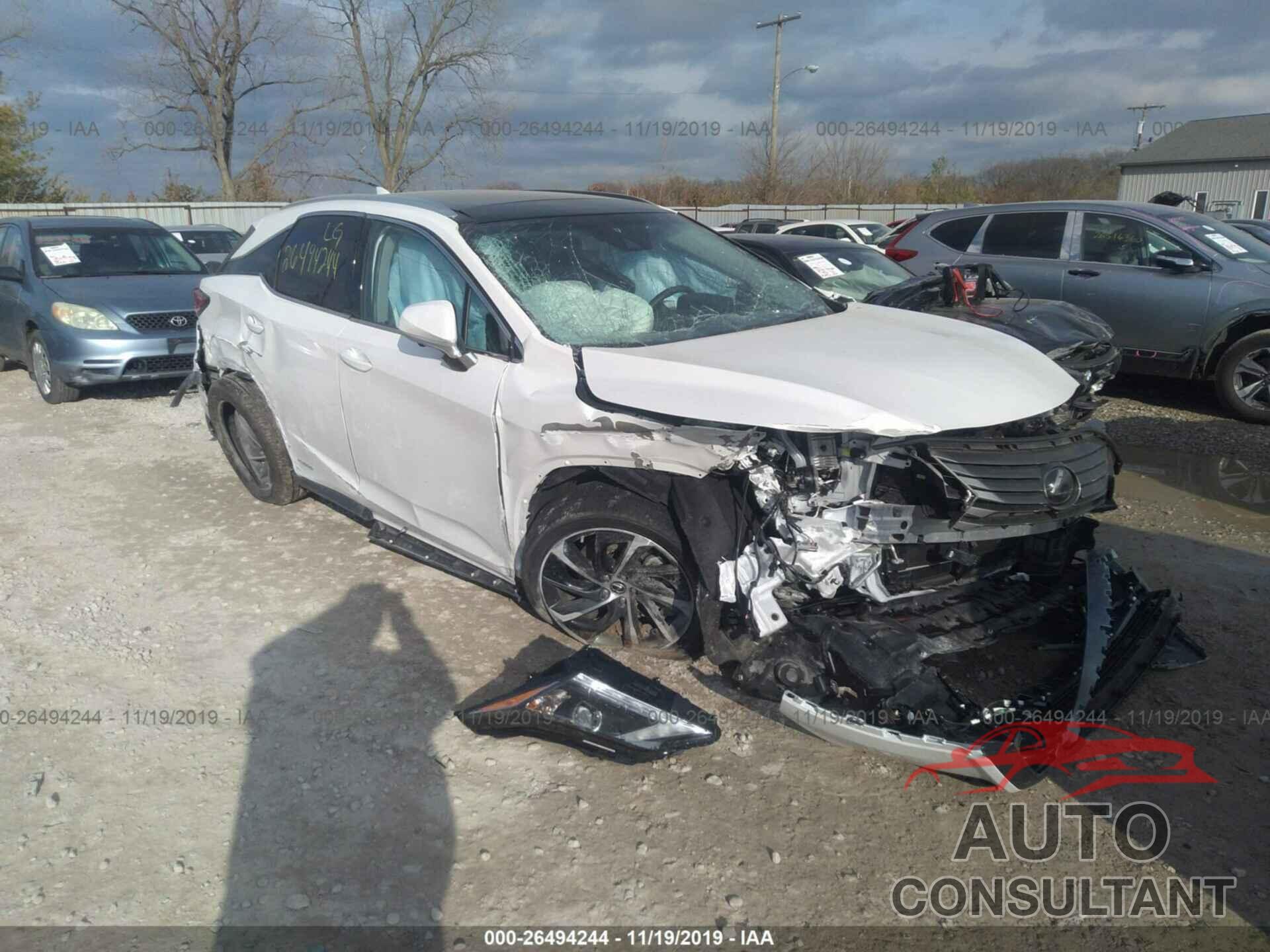 LEXUS RX 2019 - 2T2BGMCA4KC040943