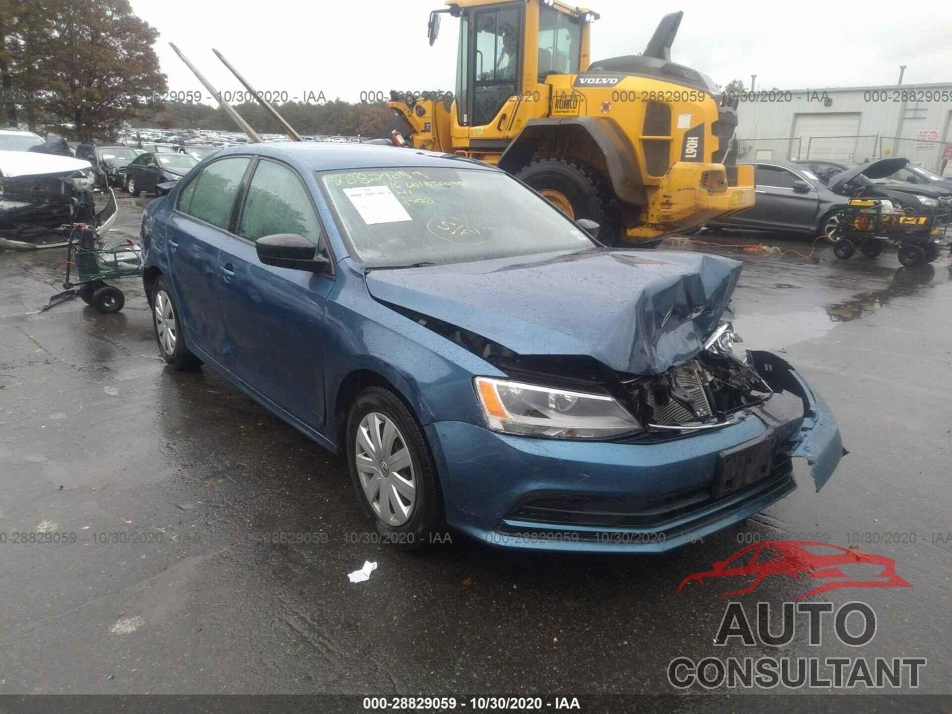 VOLKSWAGEN JETTA SEDAN 2016 - 3VW167AJ8GM296537