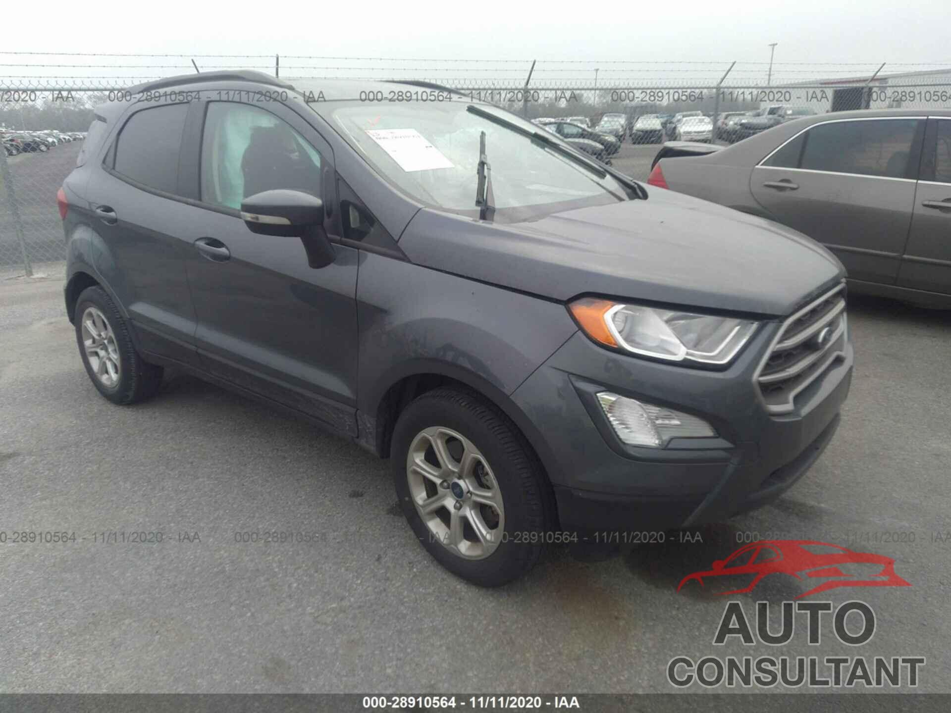 FORD ECOSPORT 2019 - MAJ3S2GE9KC308439