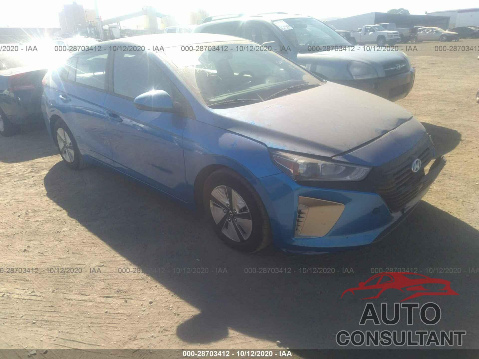 HYUNDAI IONIQ HYBRID 2017 - KMHC65LCXHU054551