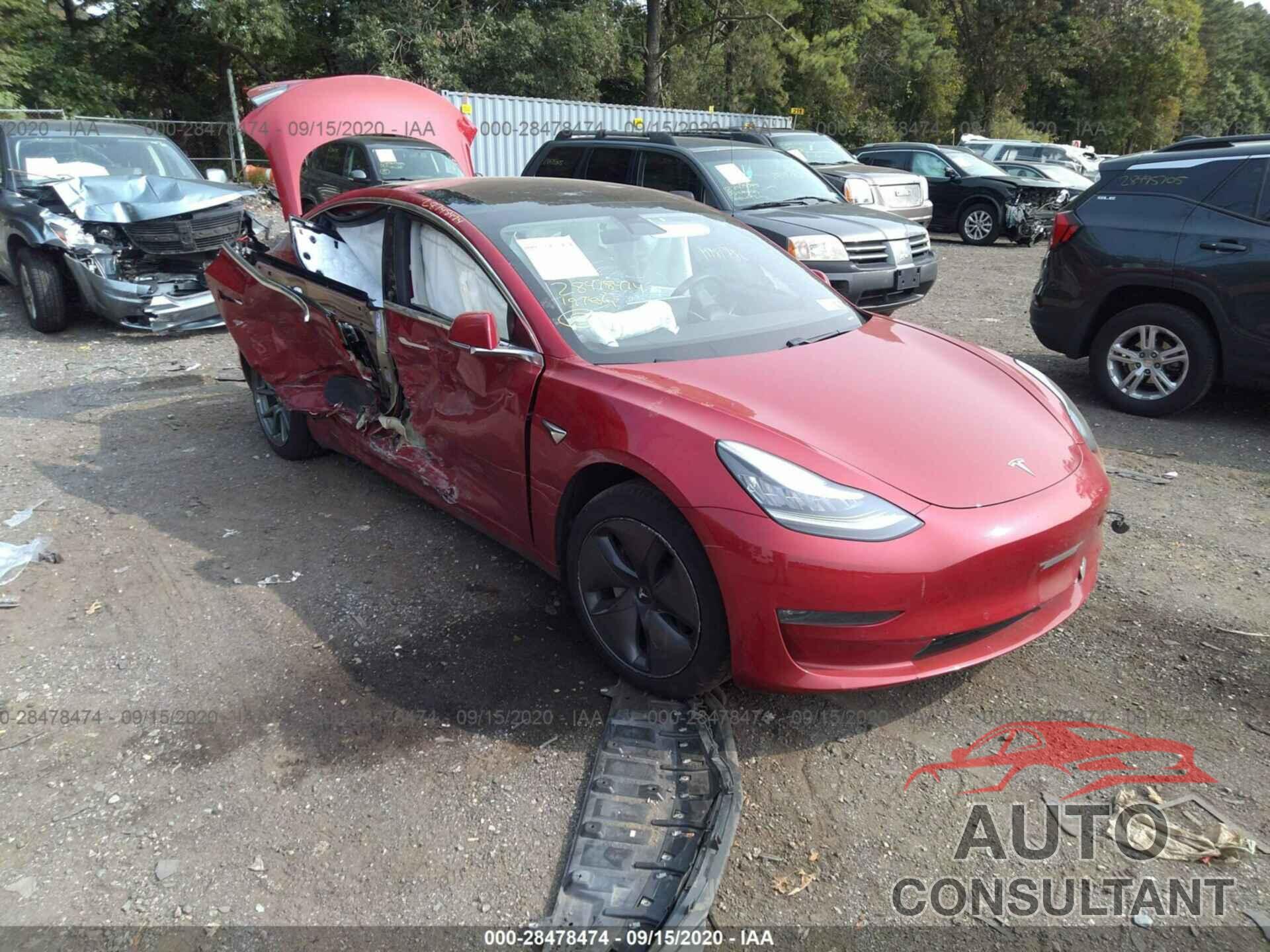 TESLA MODEL 3 2019 - 5YJ3E1EB9KF437109