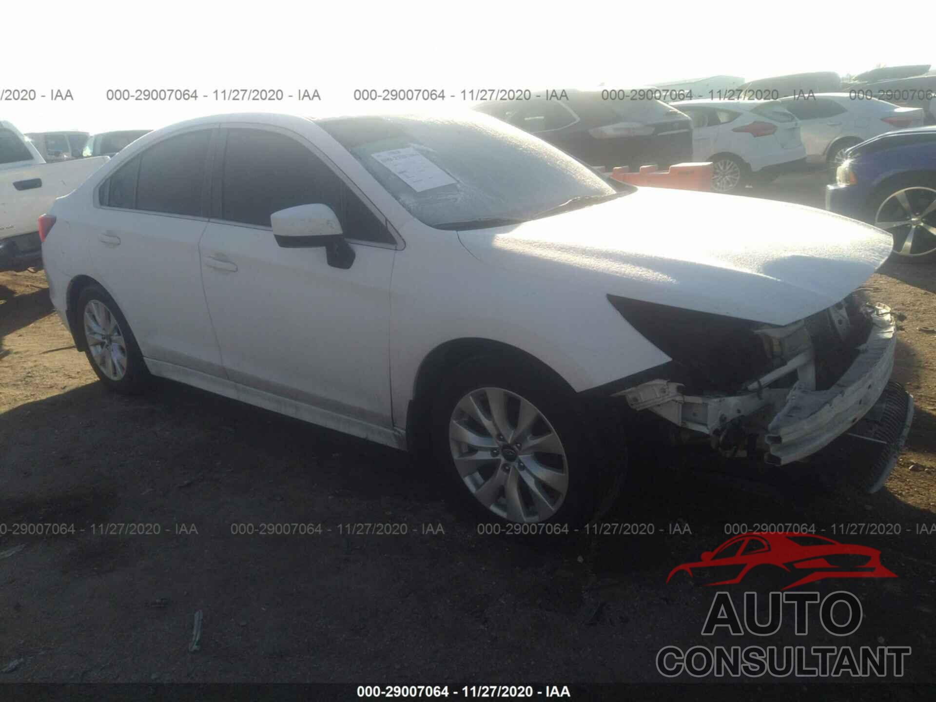 SUBARU LEGACY 2017 - 4S3BNAD65H3045783