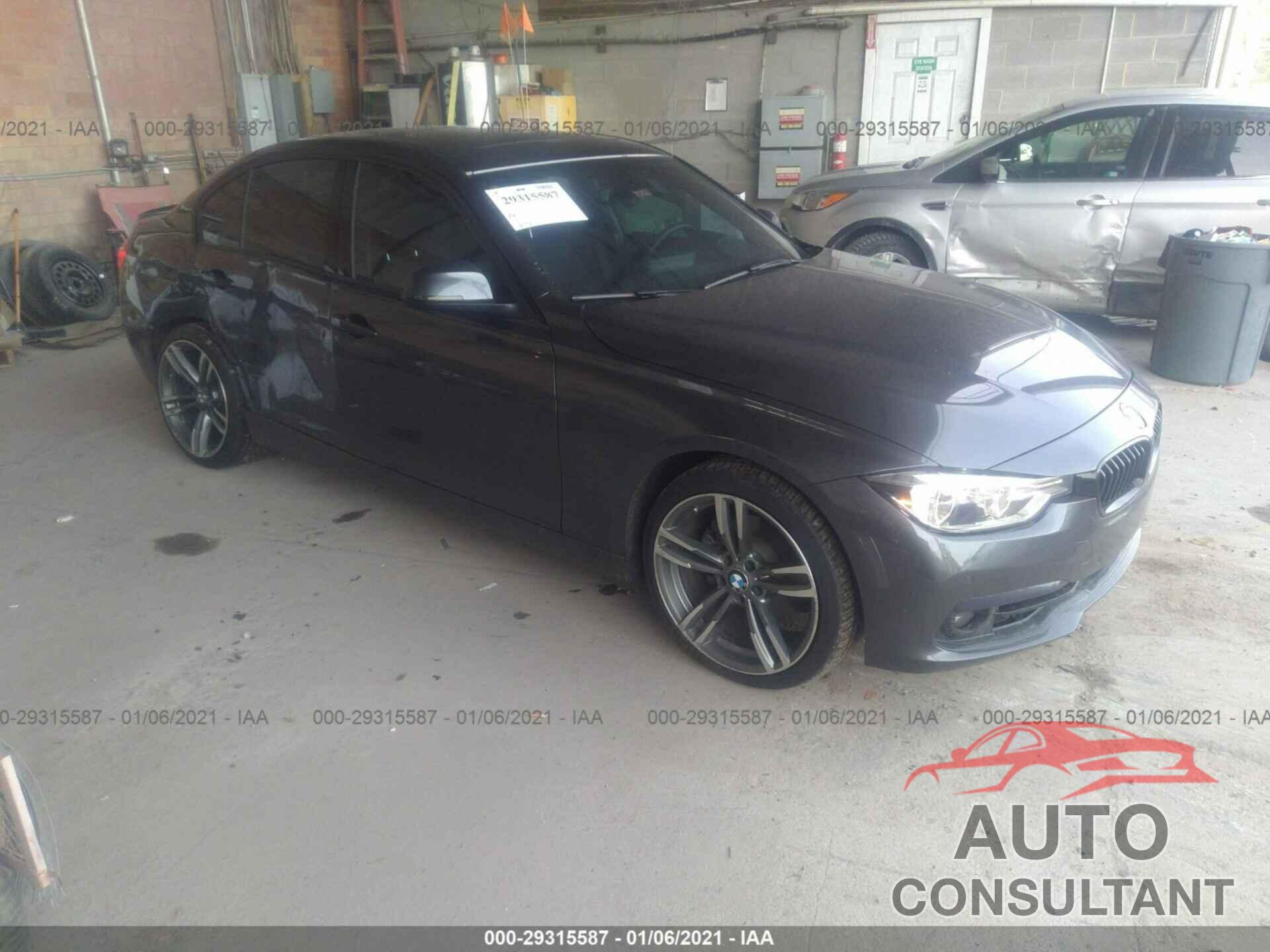 BMW 3 SERIES 2016 - WBA8E3G55GNT80812